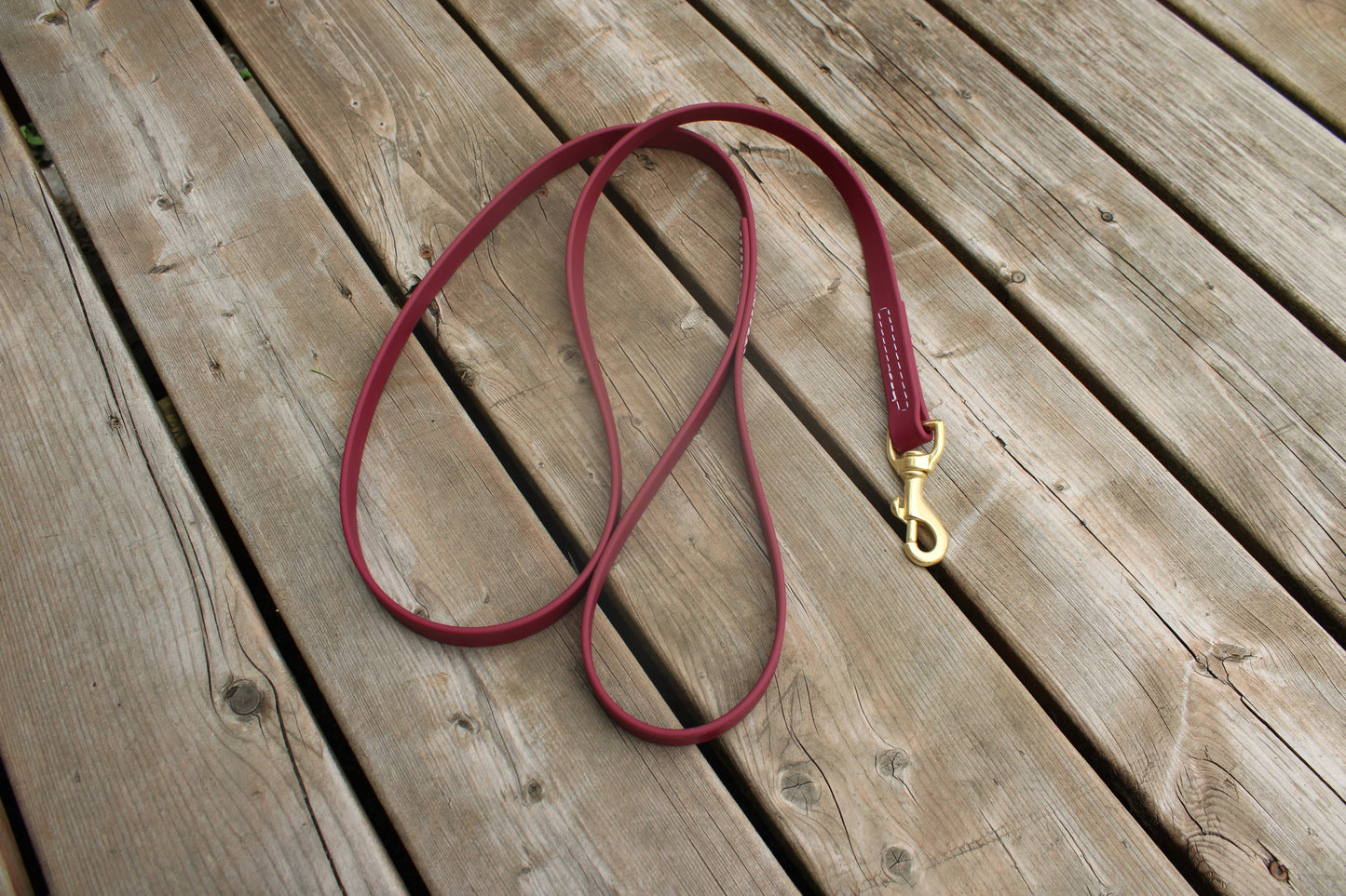 Laisse pour chien BioThane *Fabriquée sur commande*