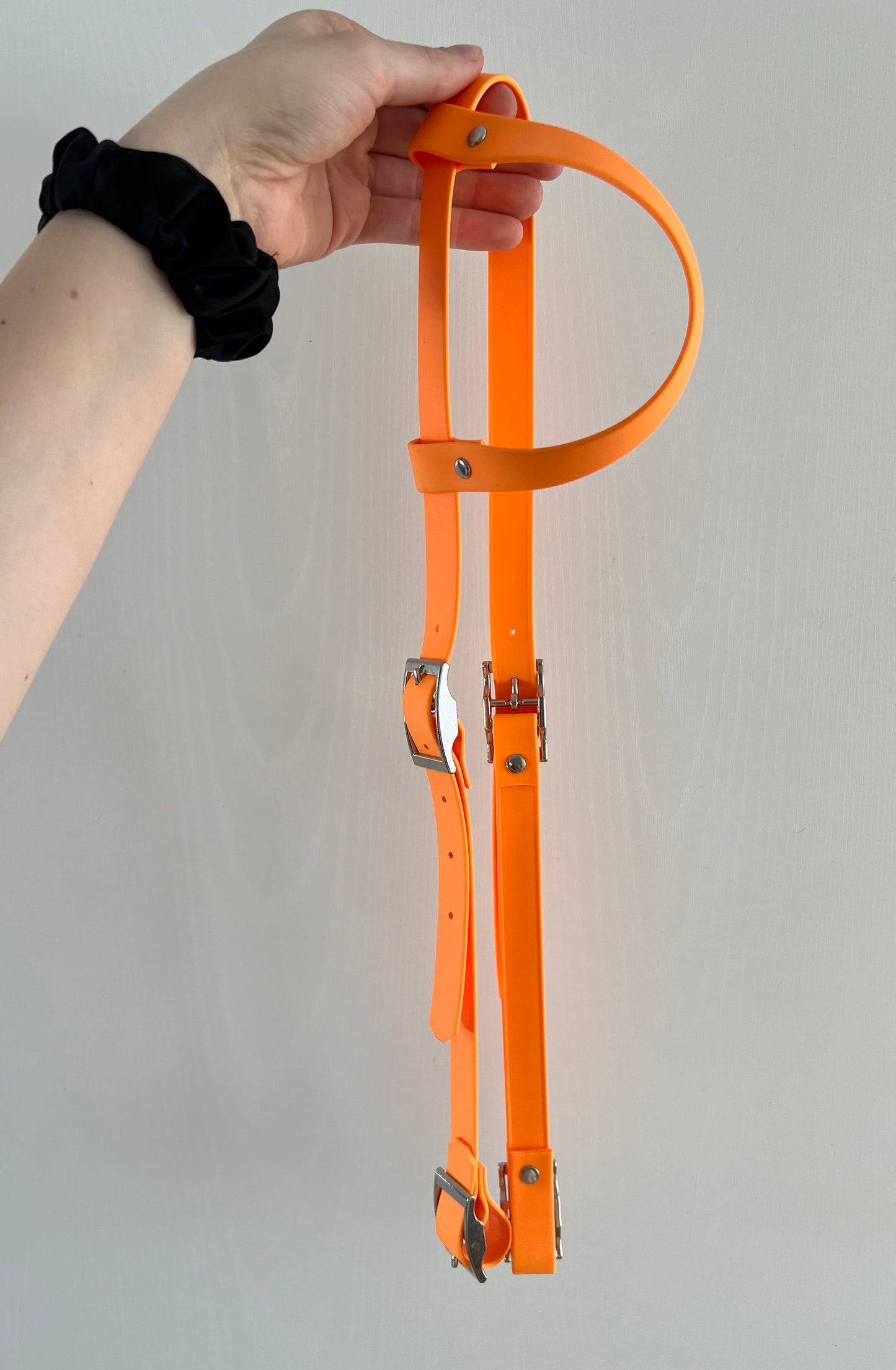 One-Ear Biothane Headstall – Cob to Full Size - Choice of Color