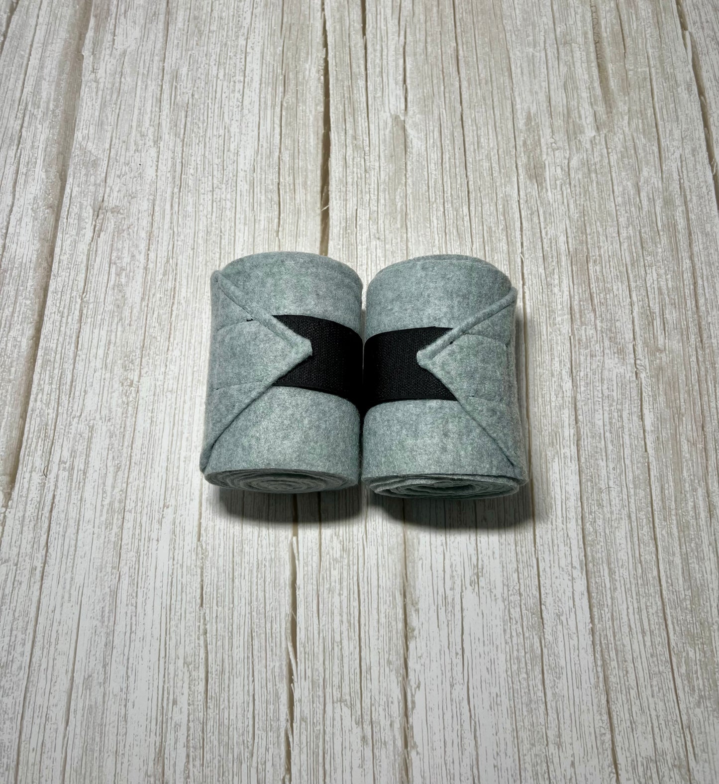 Set of 2 Horse Polo Wraps - Sweater Grey