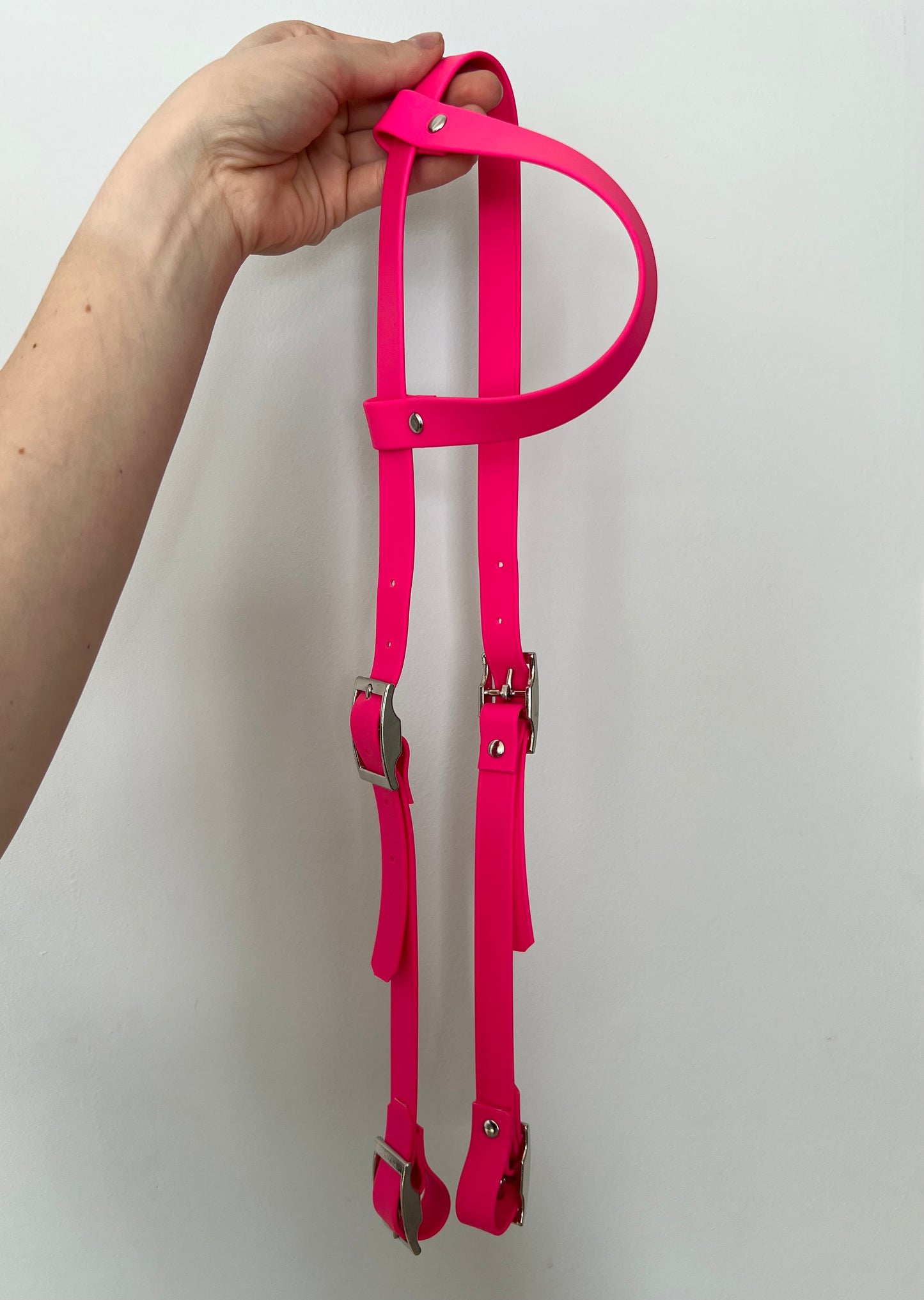 One-Ear Biothane Headstall – Cob to Full Size - Choice of Color