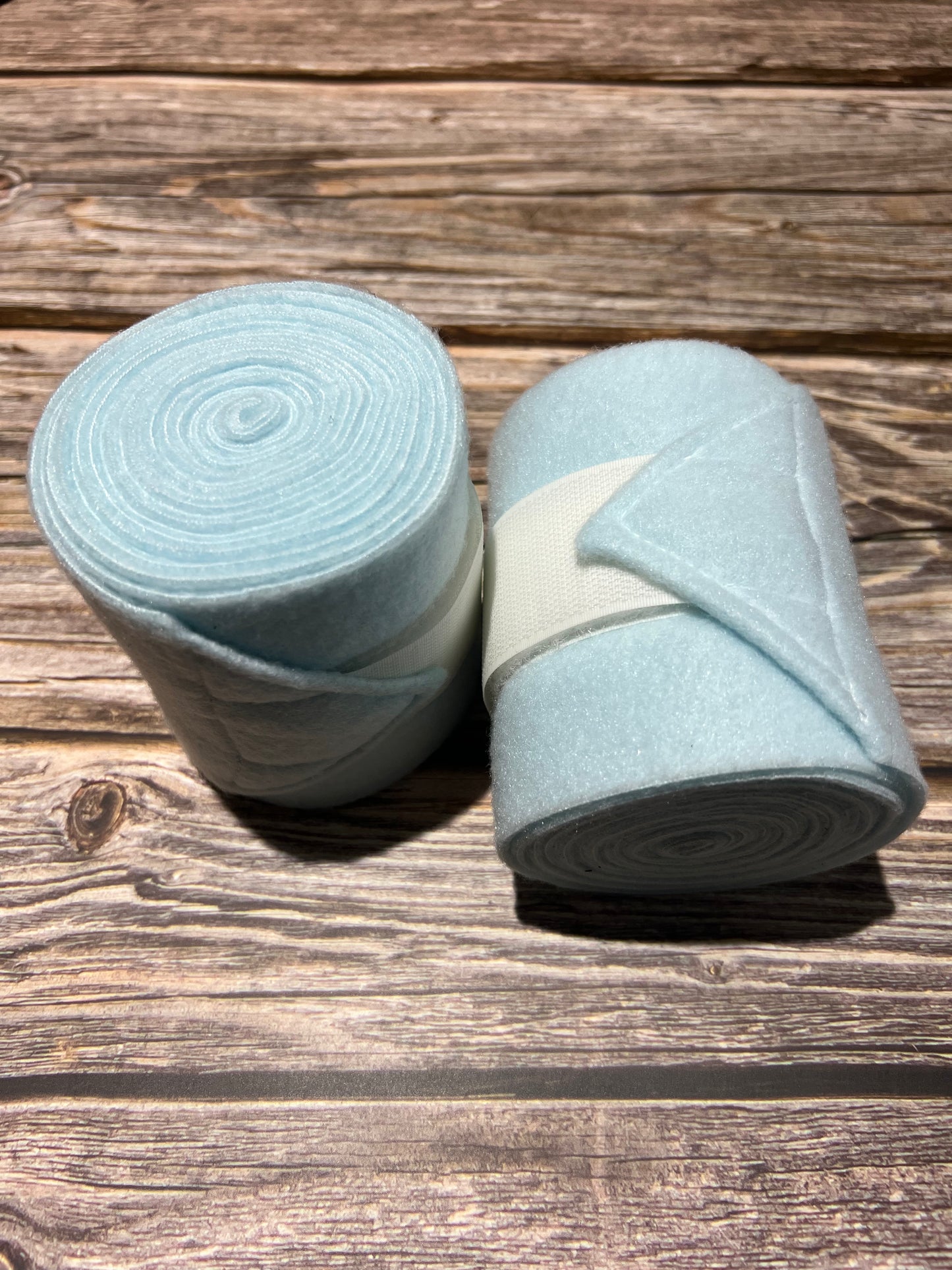 Set of 2 Horse Polo Wraps - Baby Blue