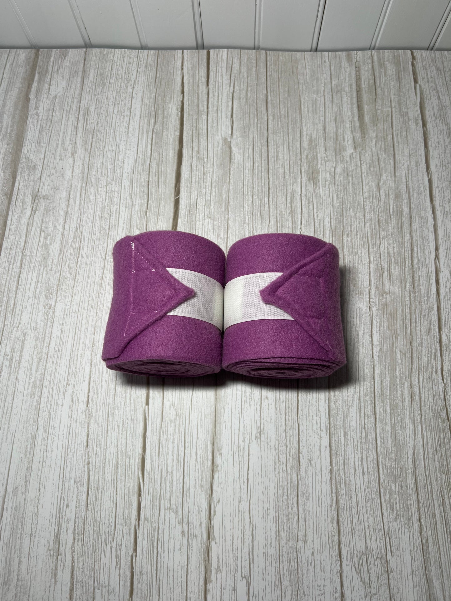 Set of 2 Horse Polo Wraps - Pearly Purple