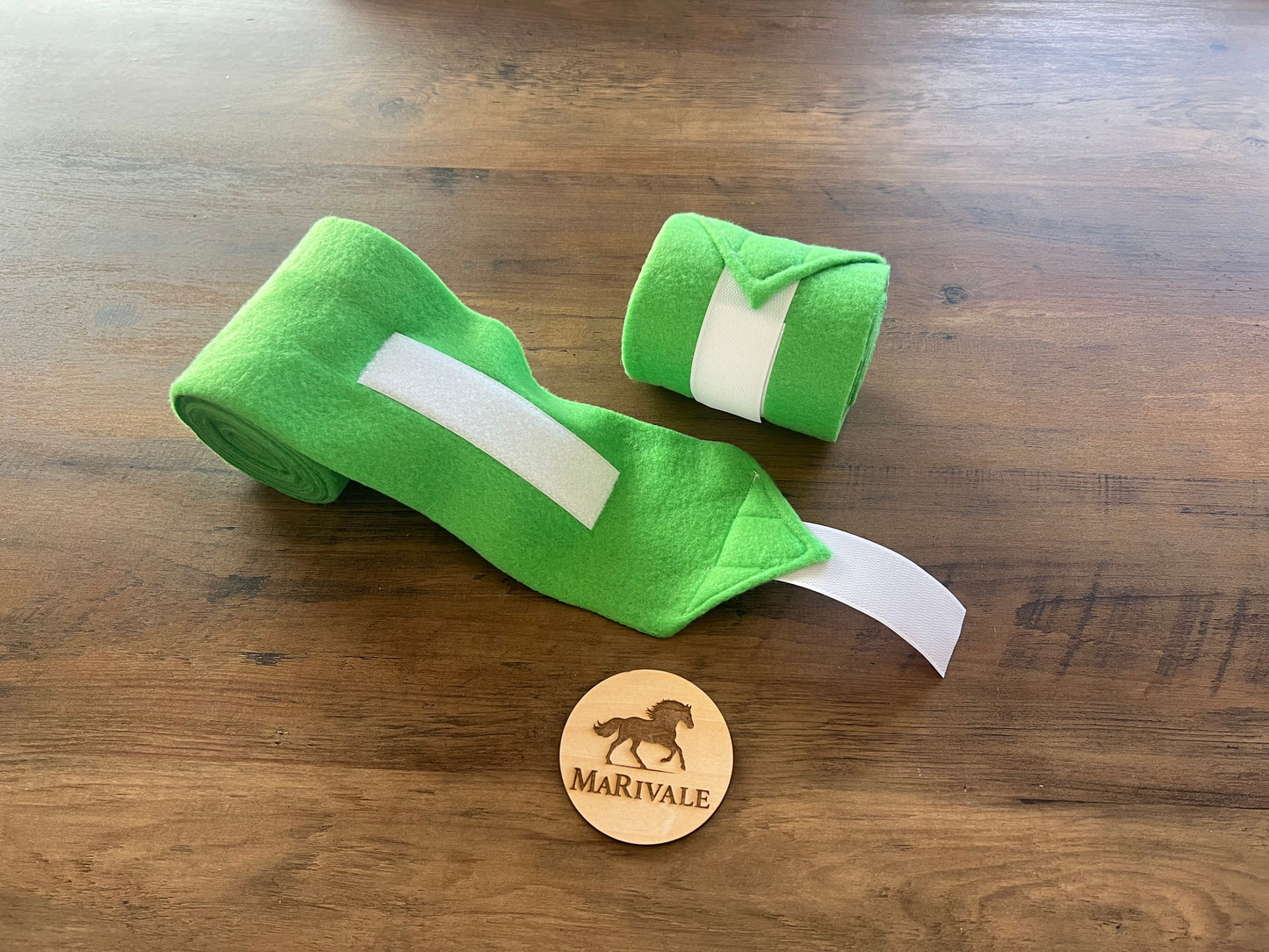 Lot de 2 polos pour chevaux - Vert Kelly