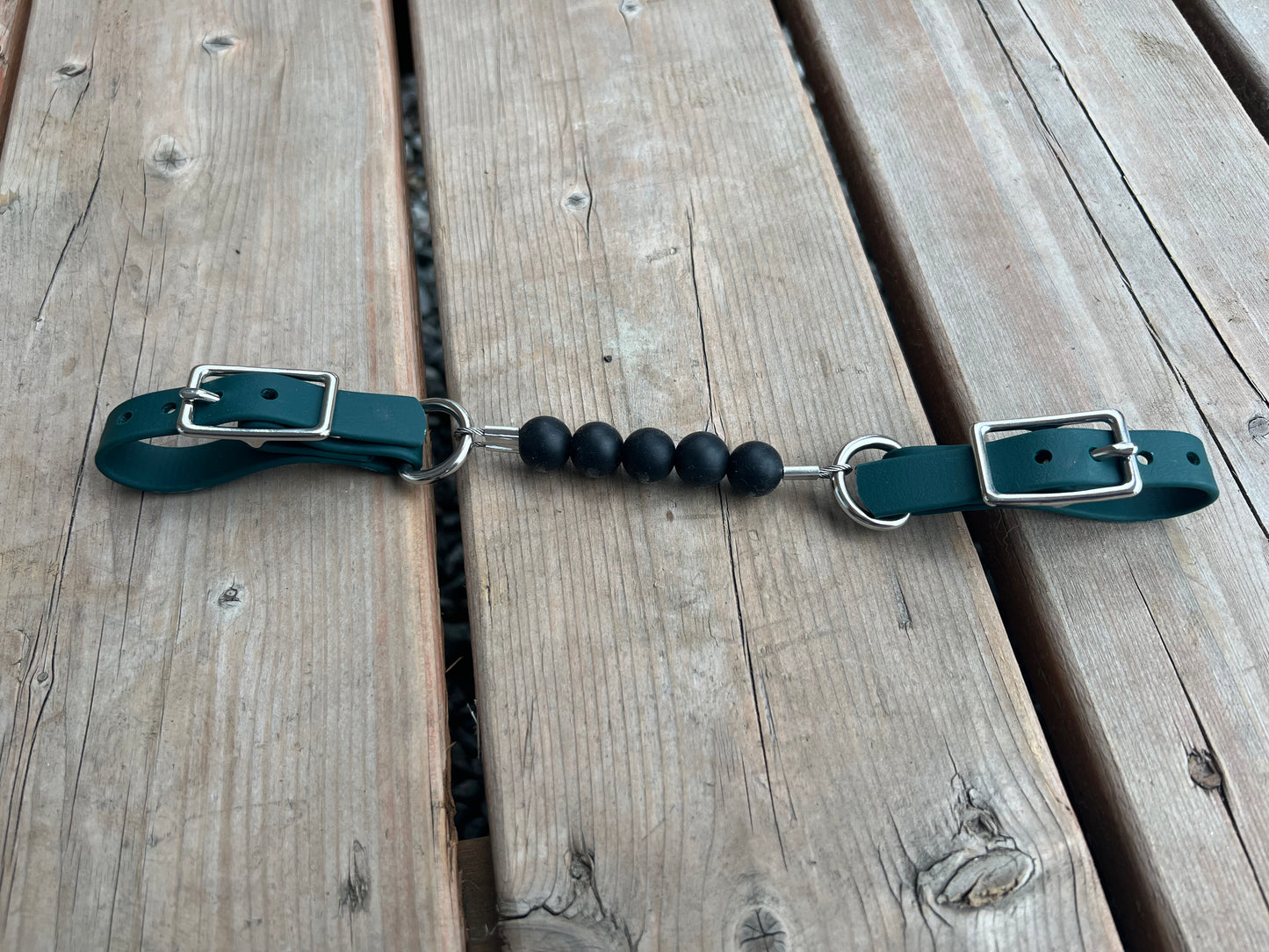 Beaded Silicone Curb Strap with BioThane