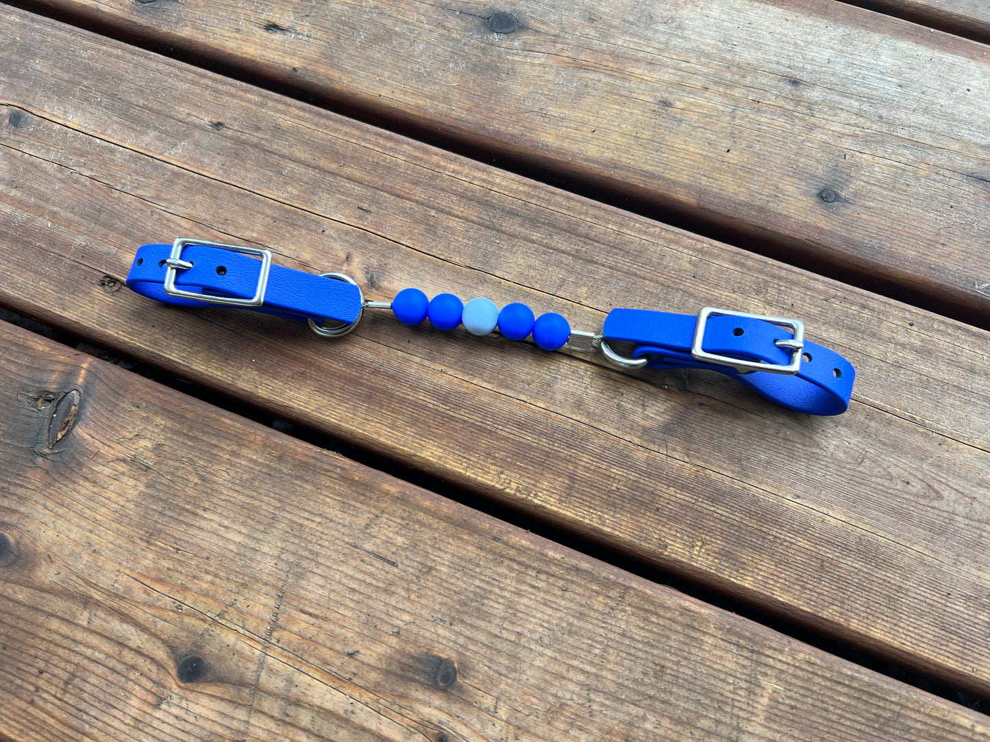 Beaded Silicone Curb Strap with BioThane