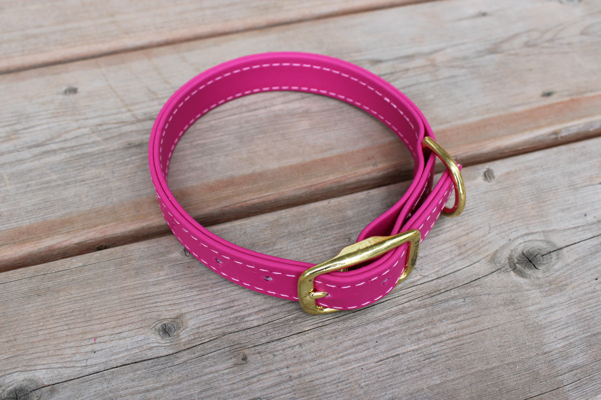 Collier pour chien BioThane - MaRivale Signature *Fabriqué sur commande*