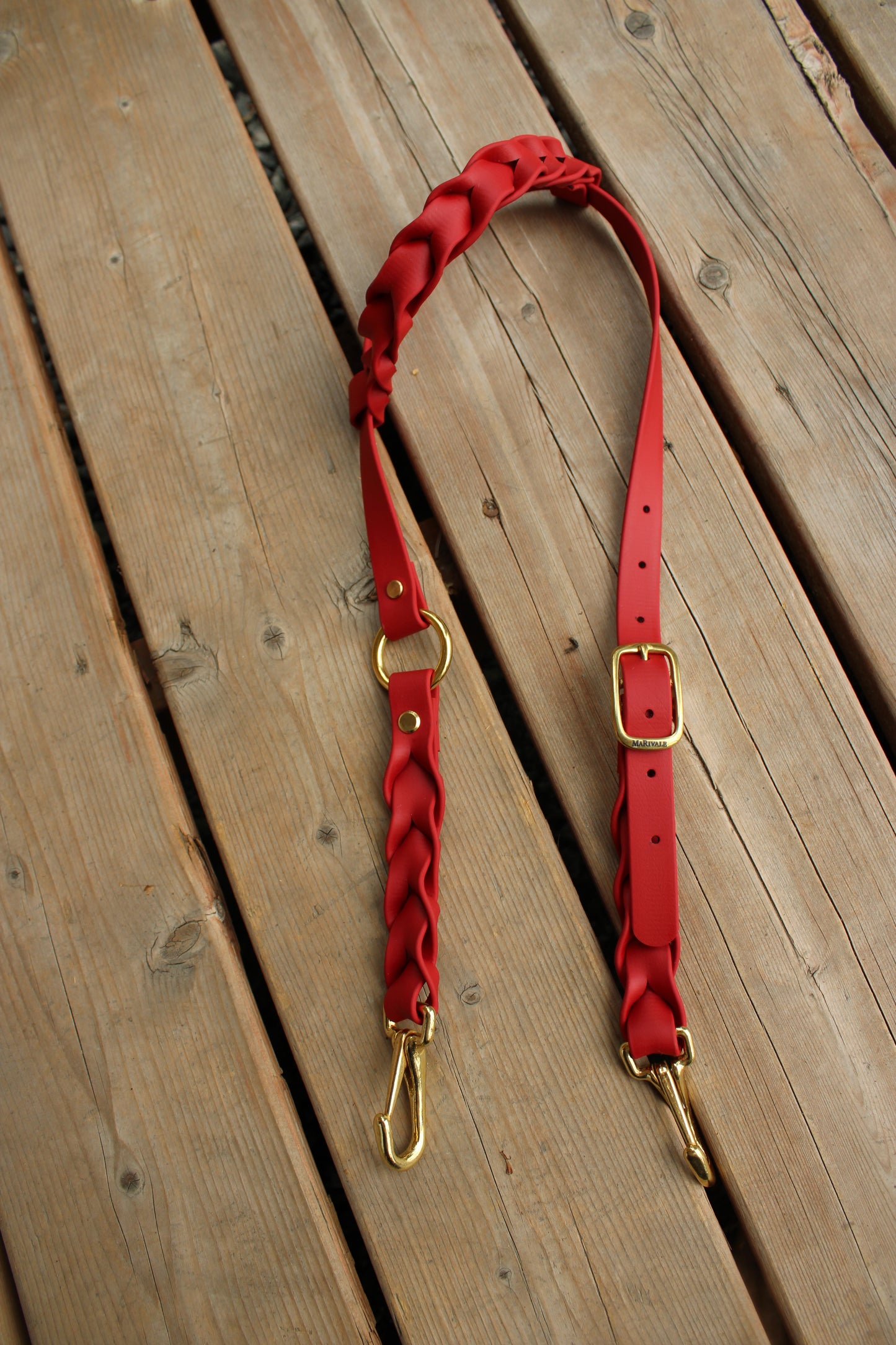 One-Ear Fully Braided BioThane Headstall – MaRivale Standard *Made to Order*