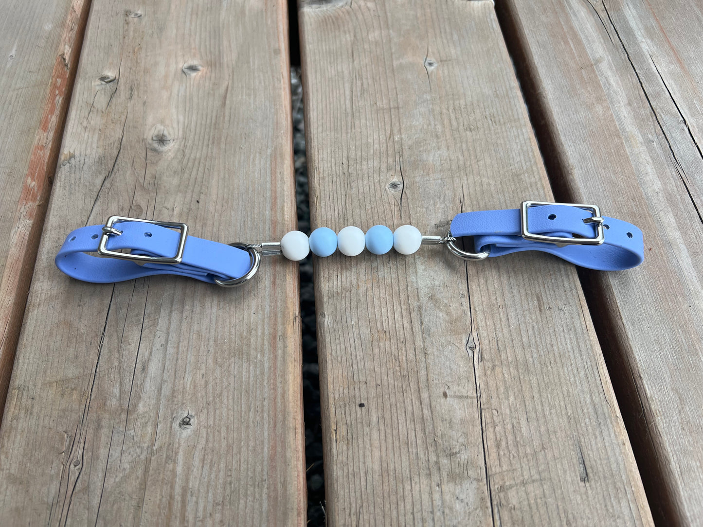 Beaded Silicone Curb Strap with BioThane