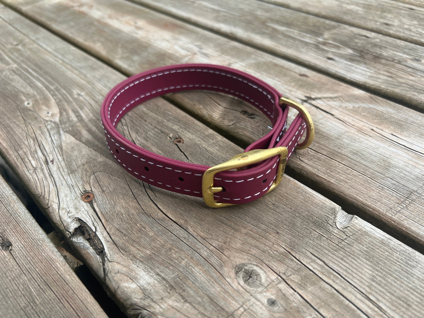 BioThane Dog Collar - MaRivale Signature *Made to order*