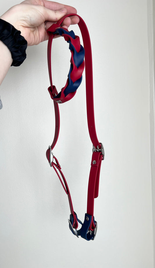 One-Ear BioThane Headstall - Cob to Full Size – IN STOCK
