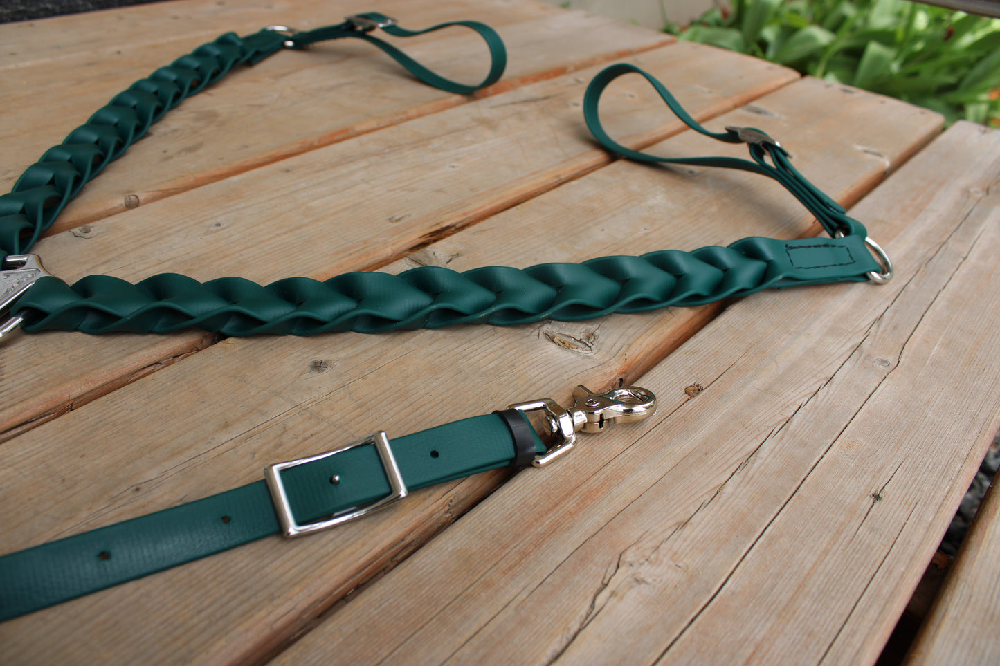 BioThane Braided Breast Collar – MaRivale Signature *Made to order*