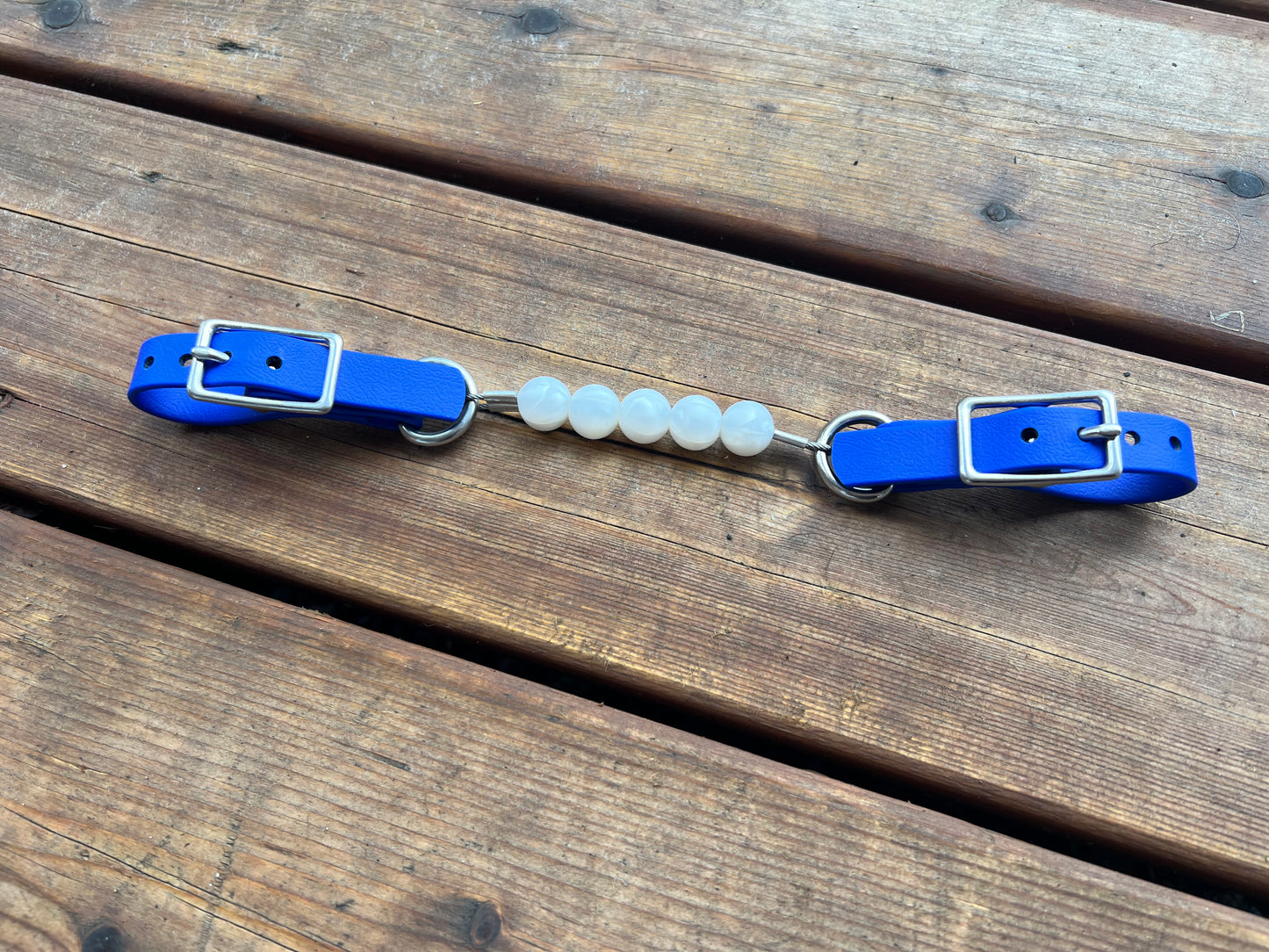 Beaded Silicone Curb Strap with BioThane
