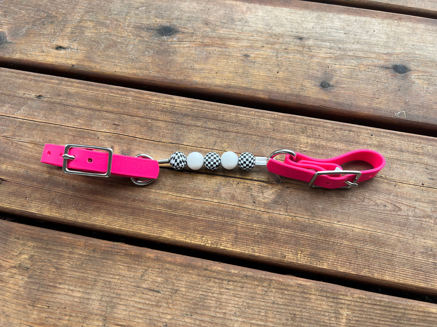 Beaded Silicone Curb Strap with BioThane