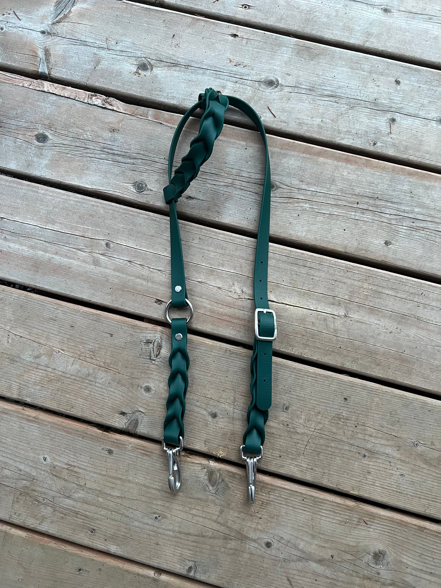 One-Ear Braided BioThane Headstall – MaRivale Standard - IN STOCK