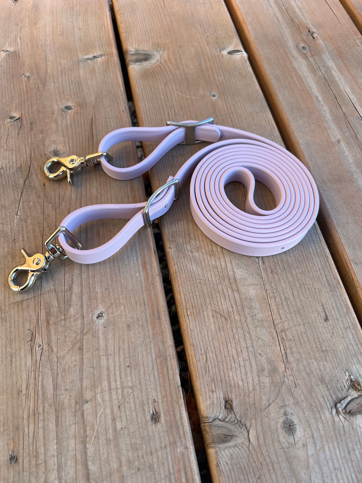 Rêne attachée en BioThane 3/4” *Fabriquée sur commande*