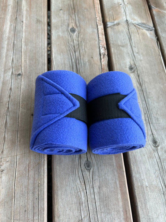 Set of 2 Horse Polo Wraps - Royal Blue