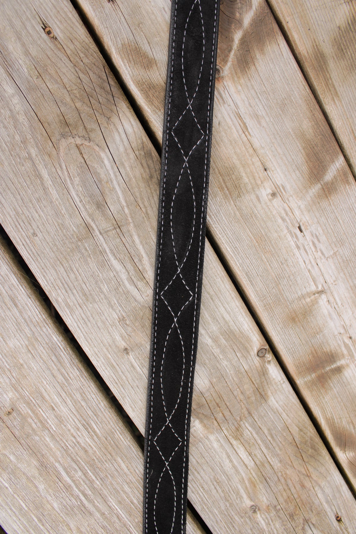 Black Suede Belt