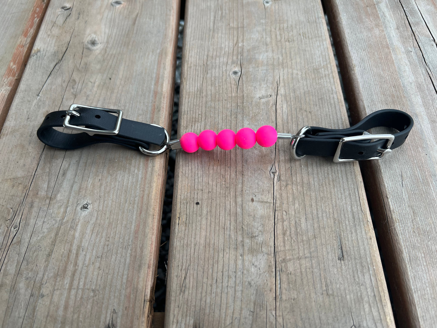 Beaded Silicone Curb Strap with BioThane