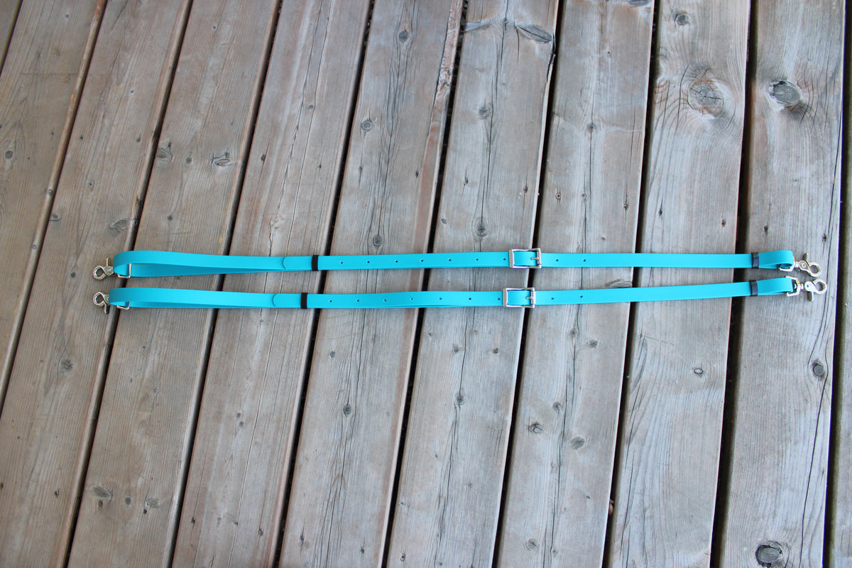 BioThane Side Reins with Snaps