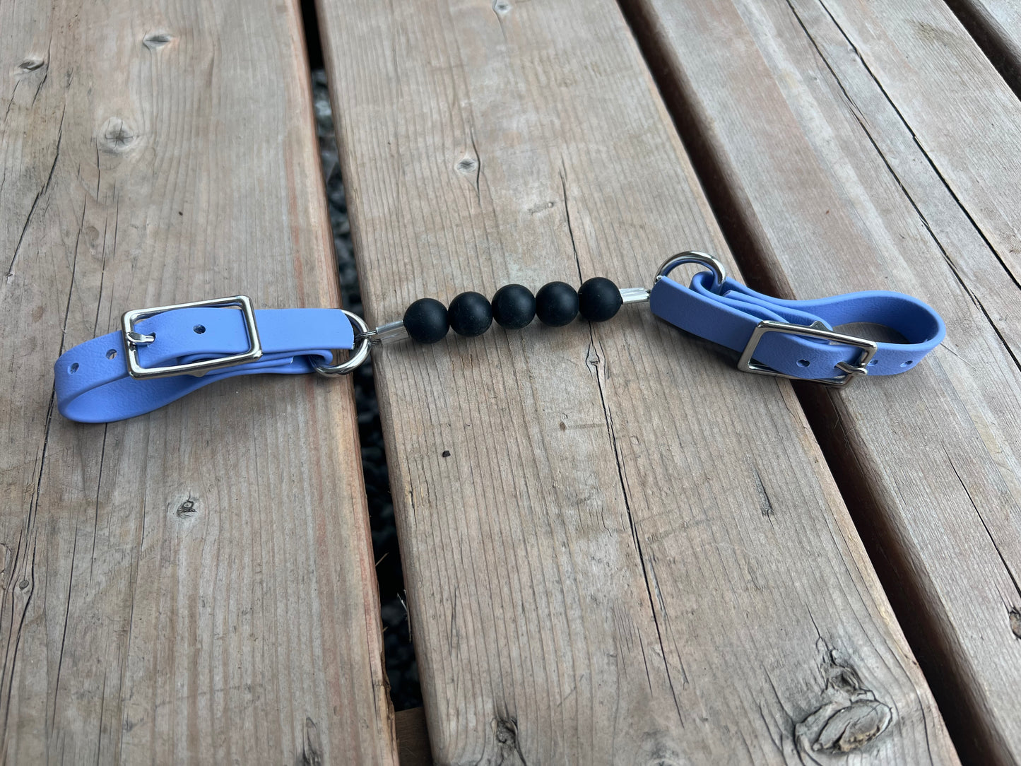 Beaded Silicone Curb Strap with BioThane
