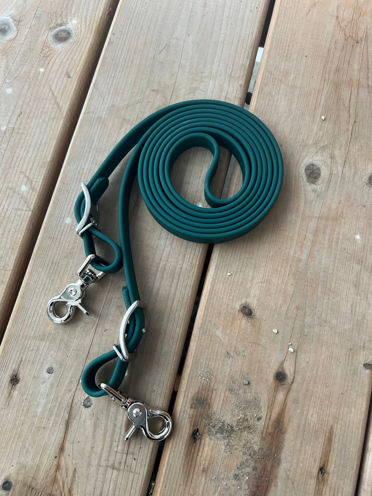 Rêne attachée en BioThane 3/4” *Fabriquée sur commande*