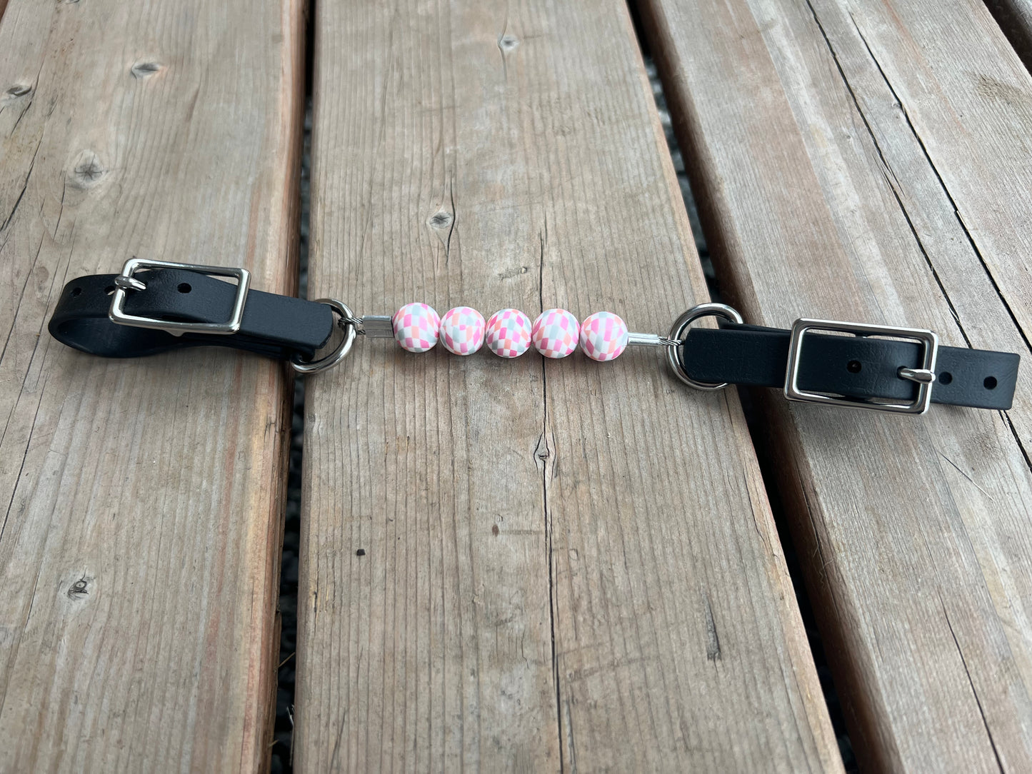 Beaded Silicone Curb Strap with BioThane