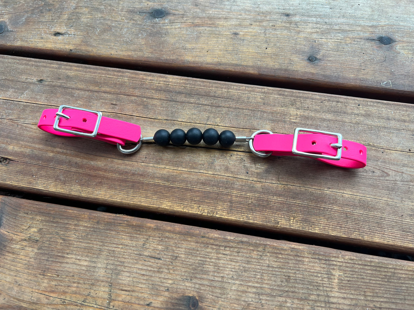 Beaded Silicone Curb Strap with BioThane