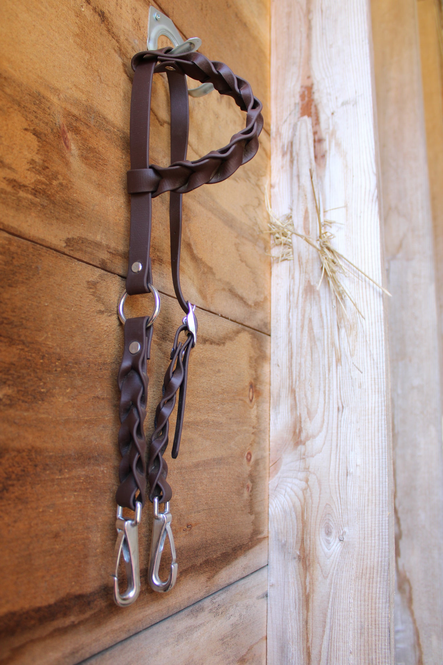 One-Ear Fully Braided BioThane Headstall – MaRivale Standard *Made to Order*