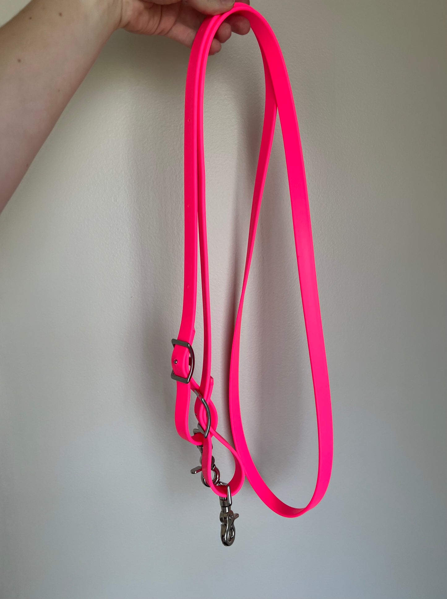 Ajustable Reins Biothane Super Heavy 6 or 8 ft *Made to order*