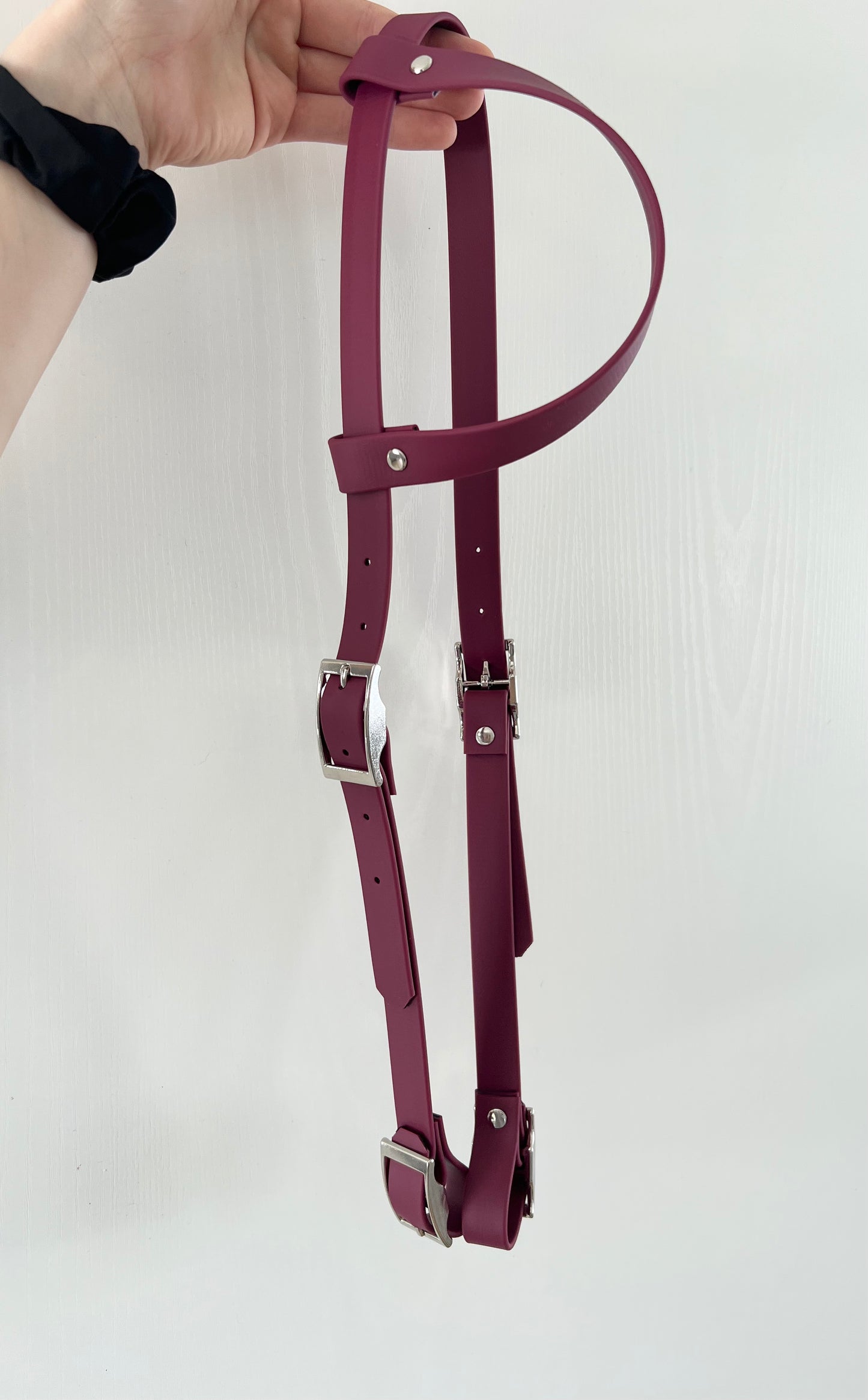 One-Ear Biothane Headstall – Cob to Full Size - Choice of Color