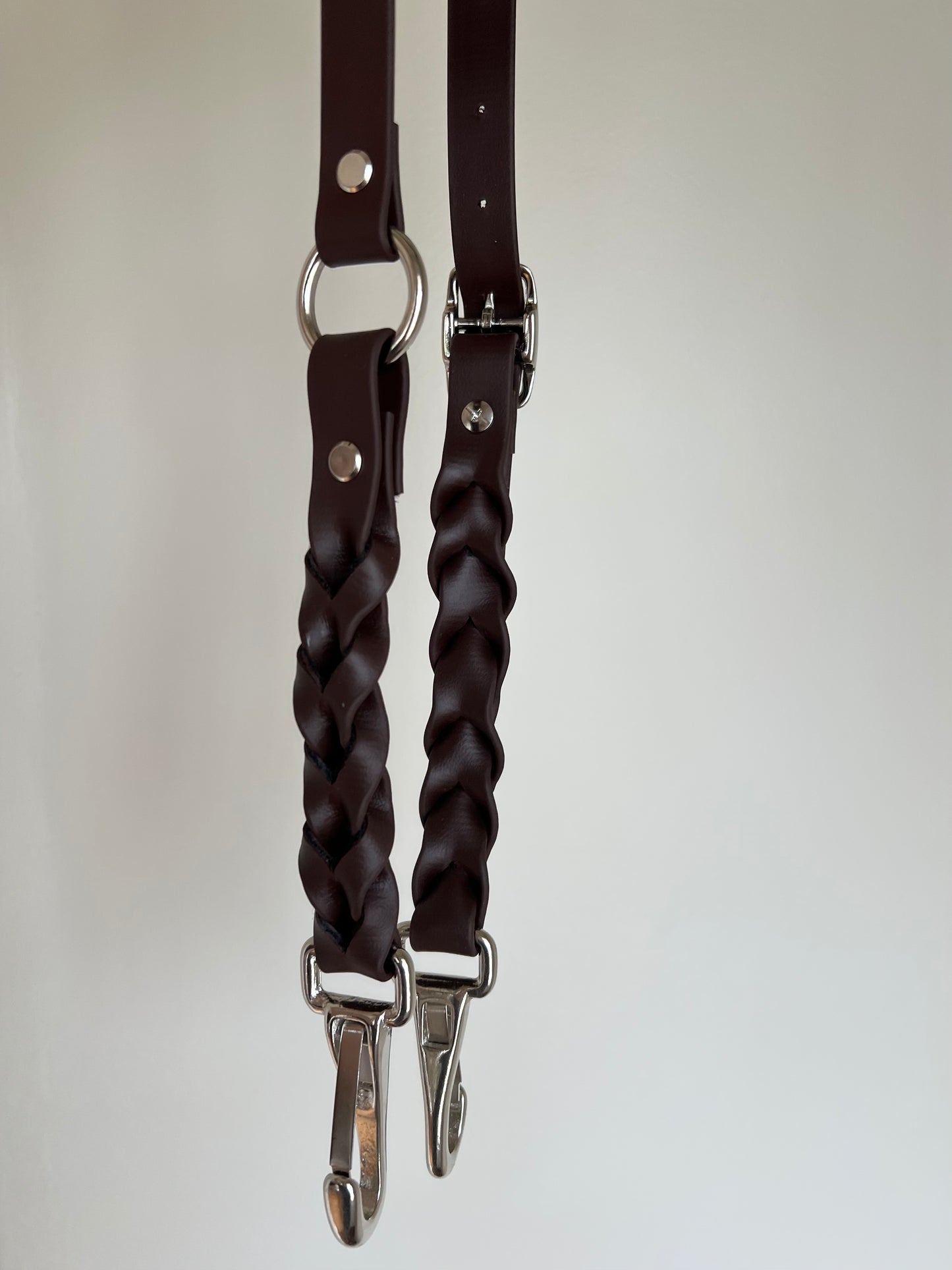 One-Ear Fully Braided Biothane Headstall – Cob to Full Size - Made to Order