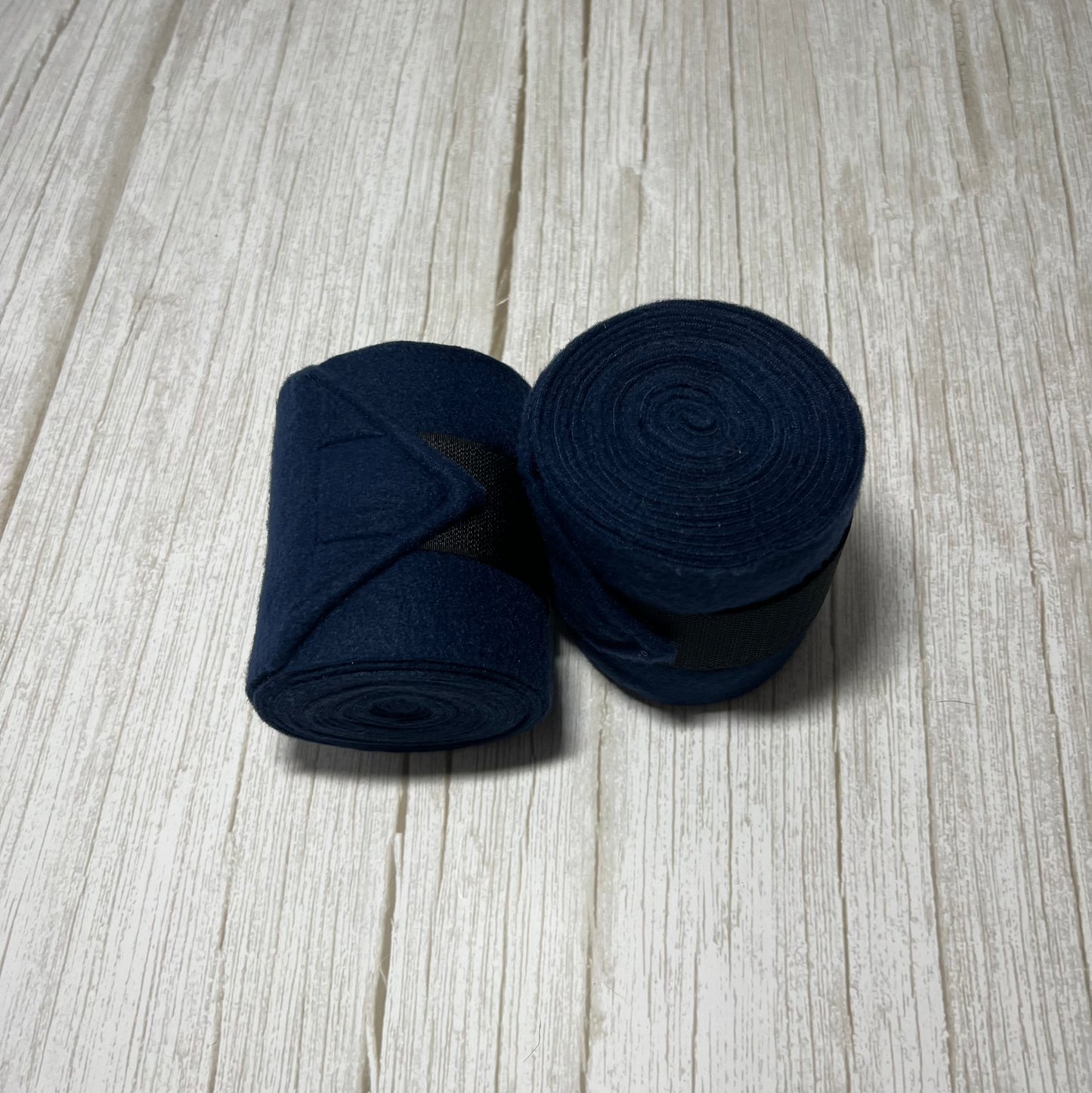 Set of 2 Horse Polo Wraps - Navy Blue