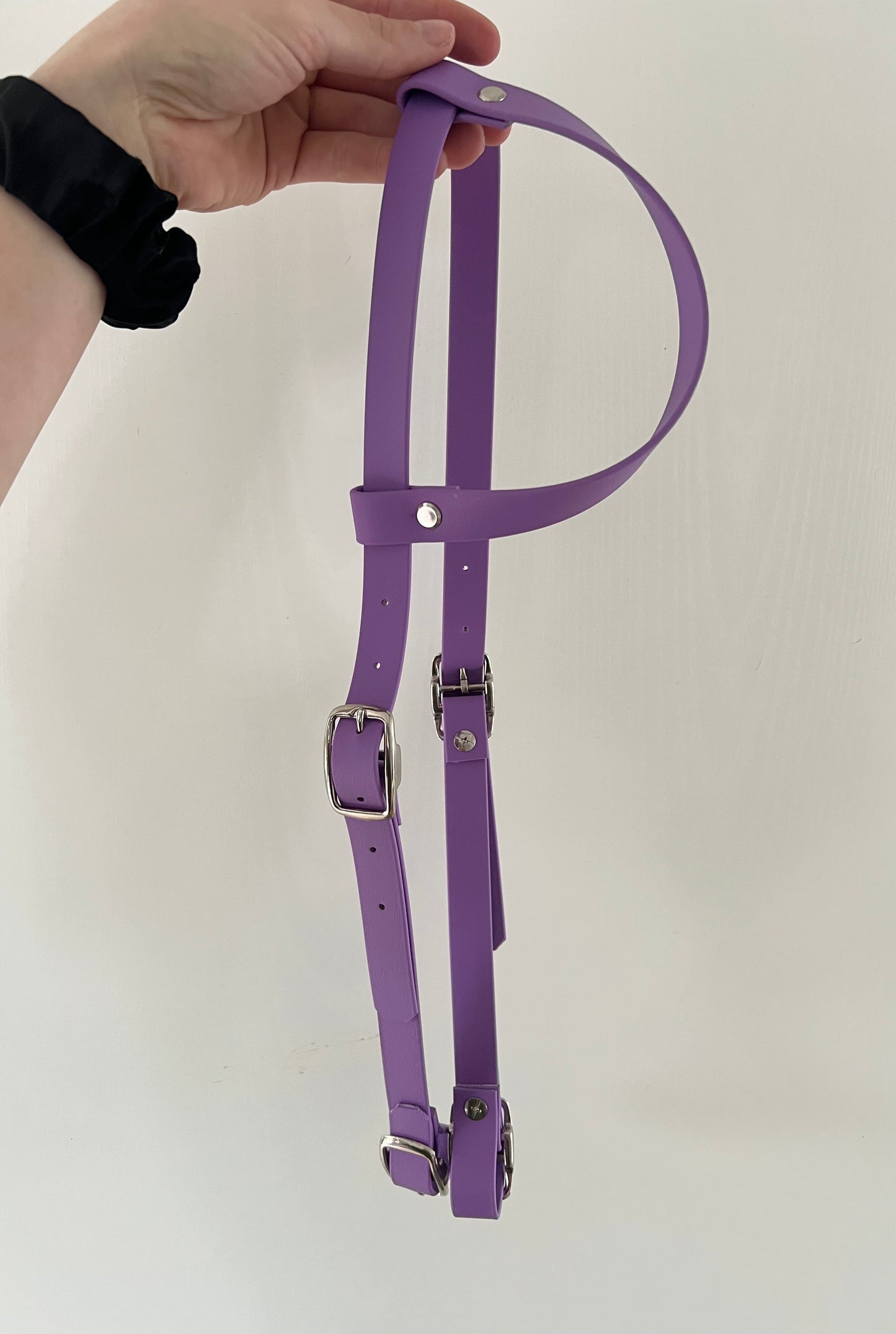 One-Ear Biothane Headstall – X-Full Size *Made to order*