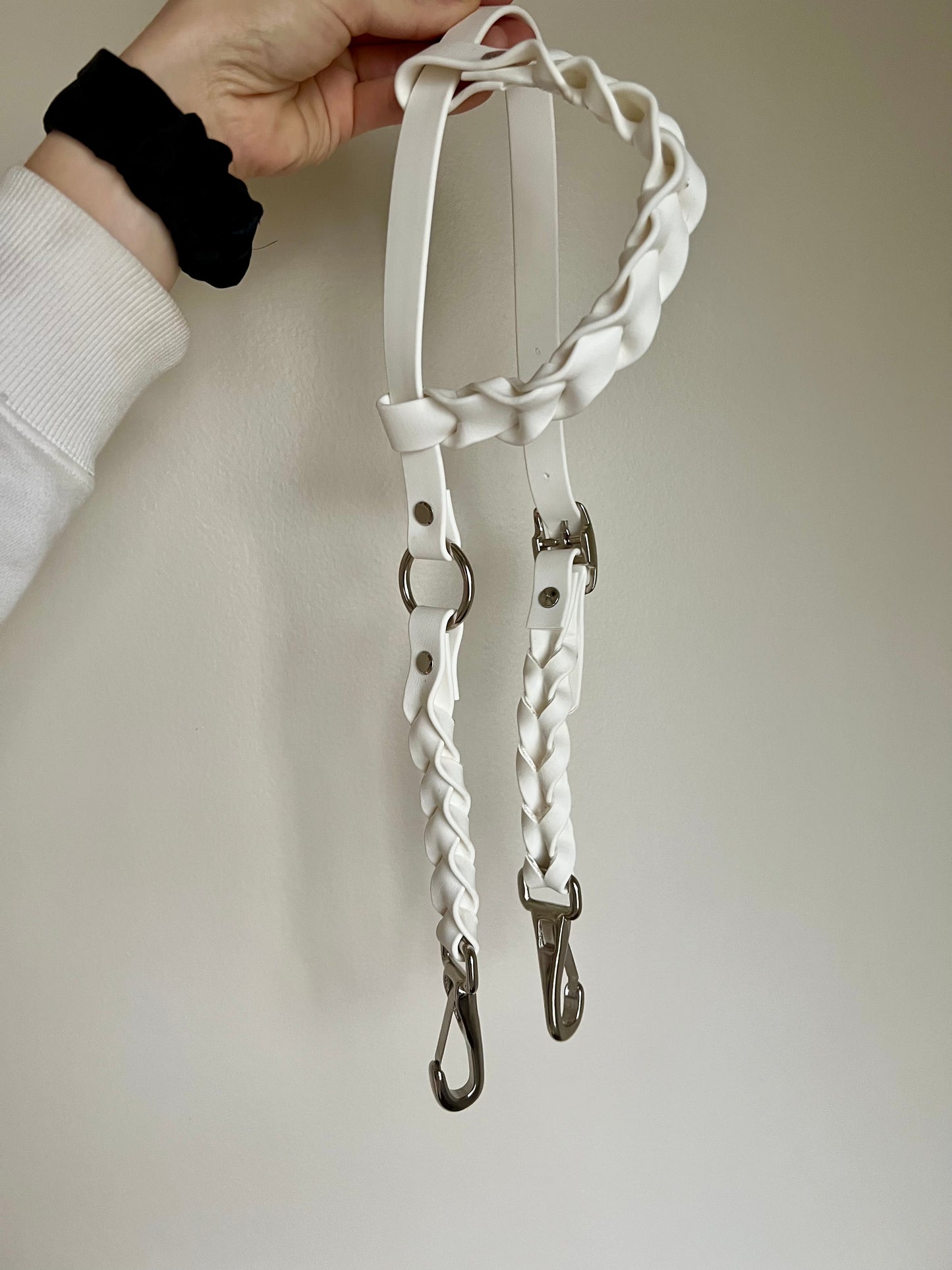 One-Ear Fully Braided Biothane Headstall – Cob to Full Size - Made to Order