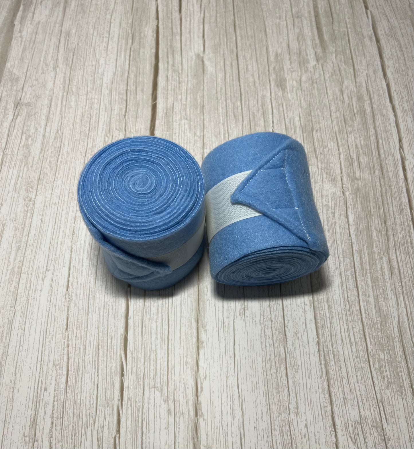 Set of 2 Horse Polo Wraps - Cornflower Blue