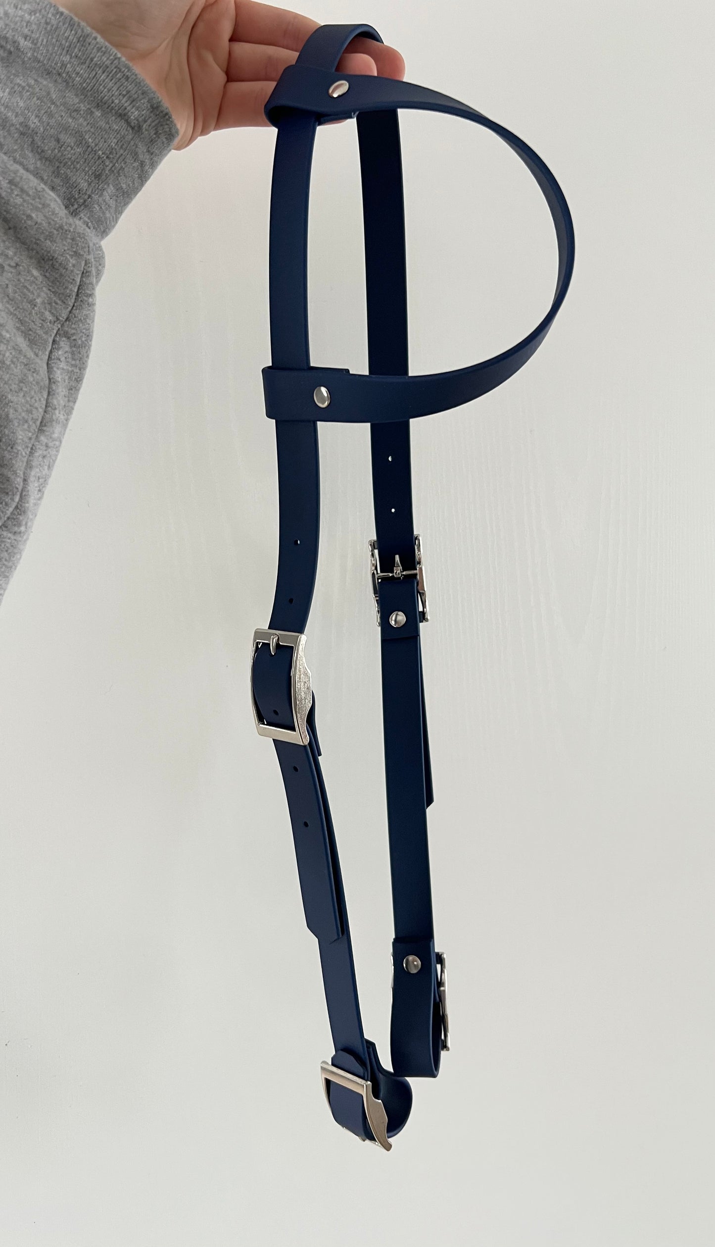 One-Ear Biothane Headstall – Cob to Full Size - Choice of Color
