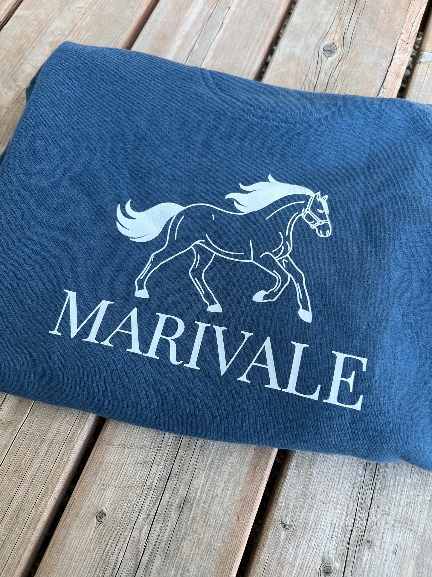 MaRivale Blue Hoodie