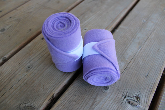 Set of 2 Miniature Polo Wraps - Iris Purple
