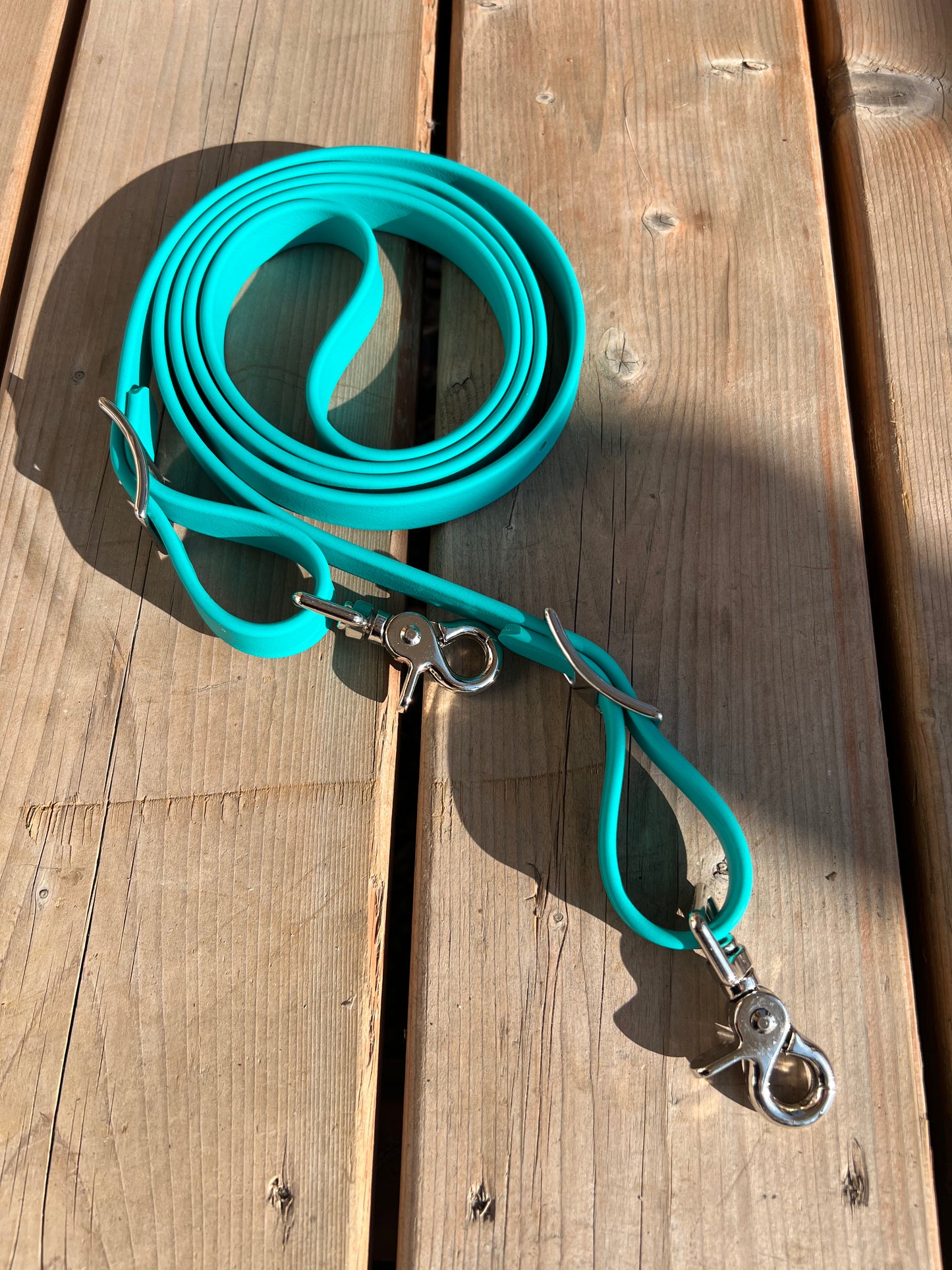 Rêne attachée en BioThane 3/4” *Fabriquée sur commande*