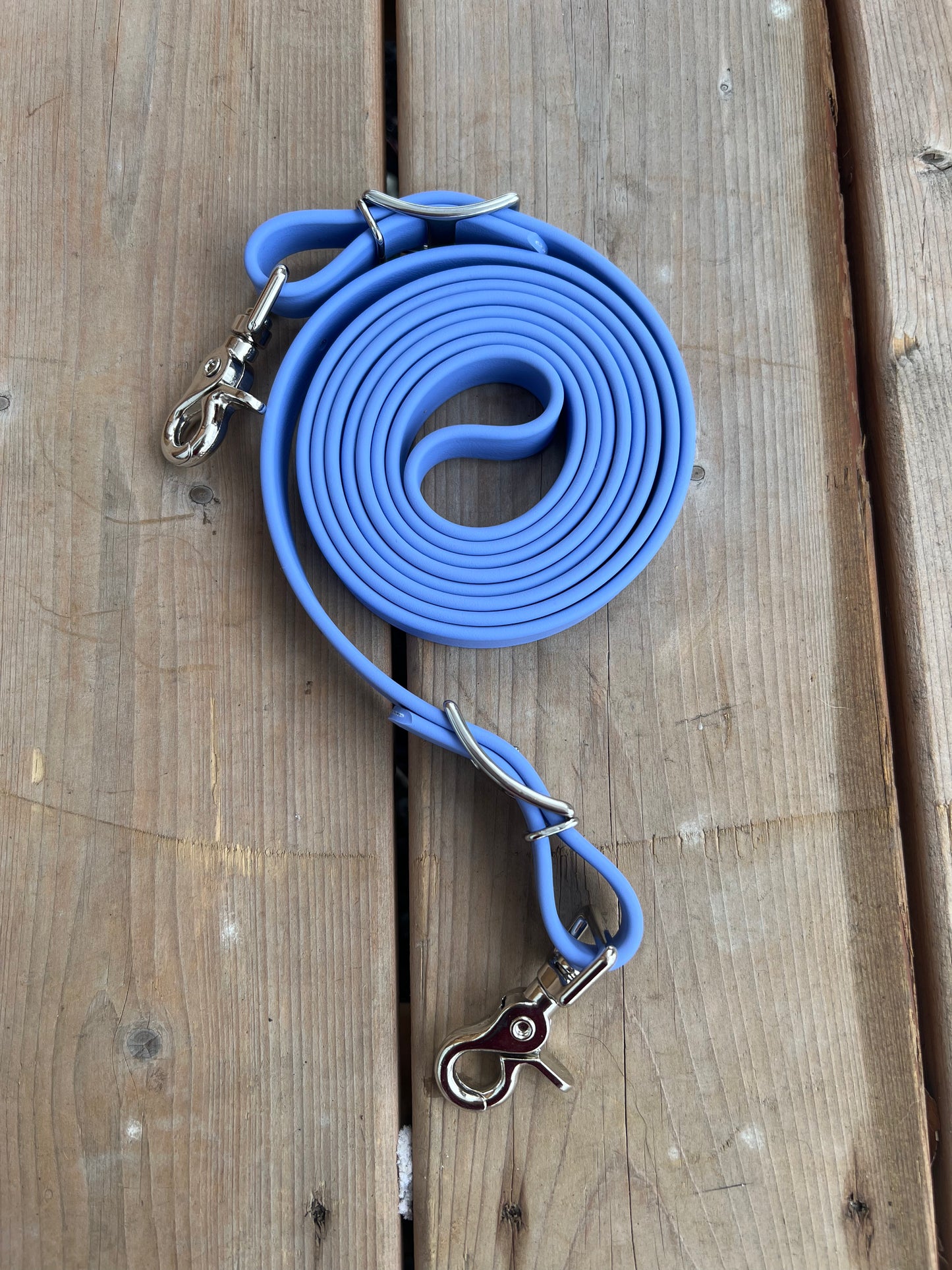 Rêne attachée en BioThane 3/4” *Fabriquée sur commande*