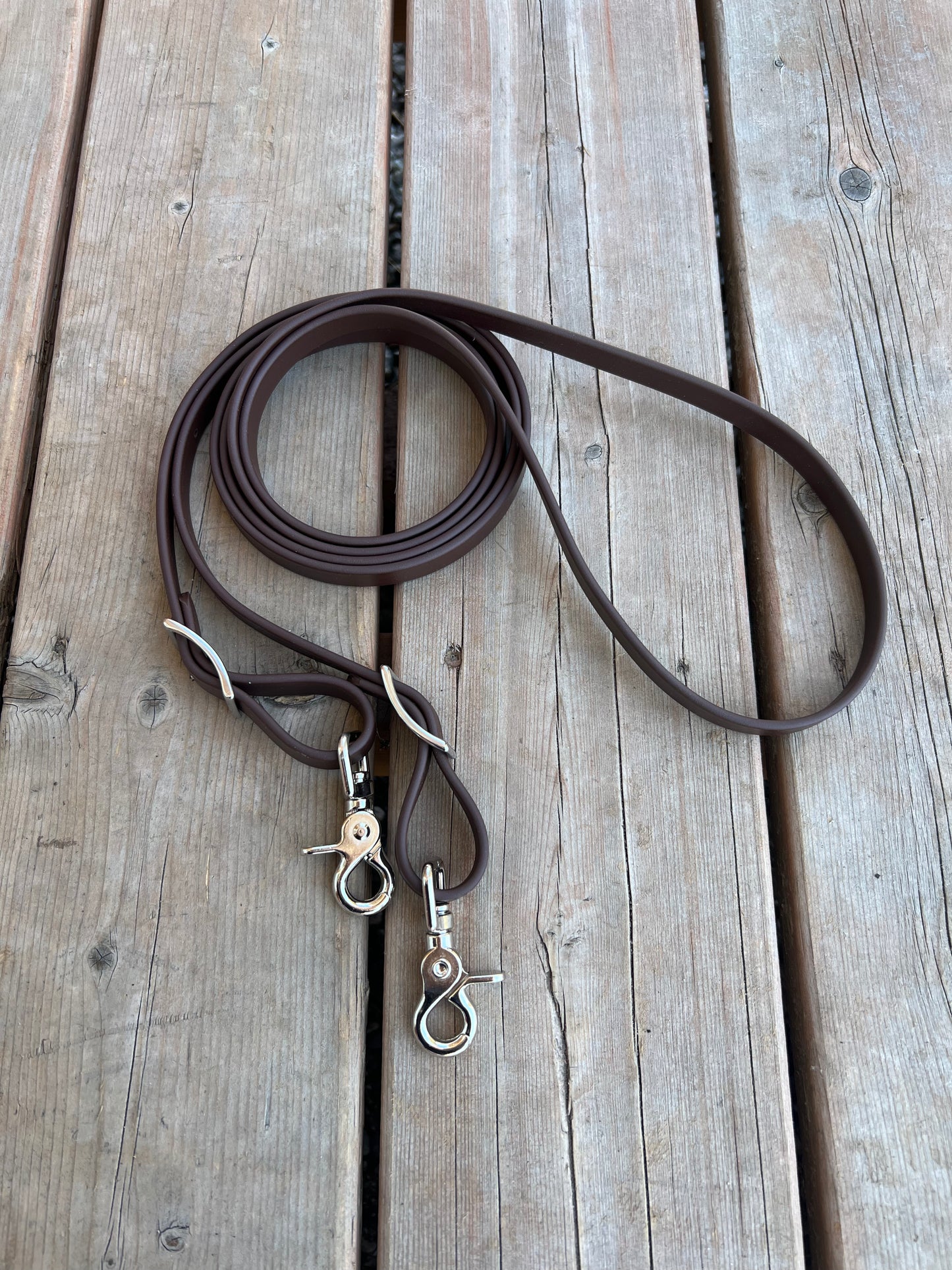 Rêne Roper en BioThane 5/8” *Fabriquée sur commande*