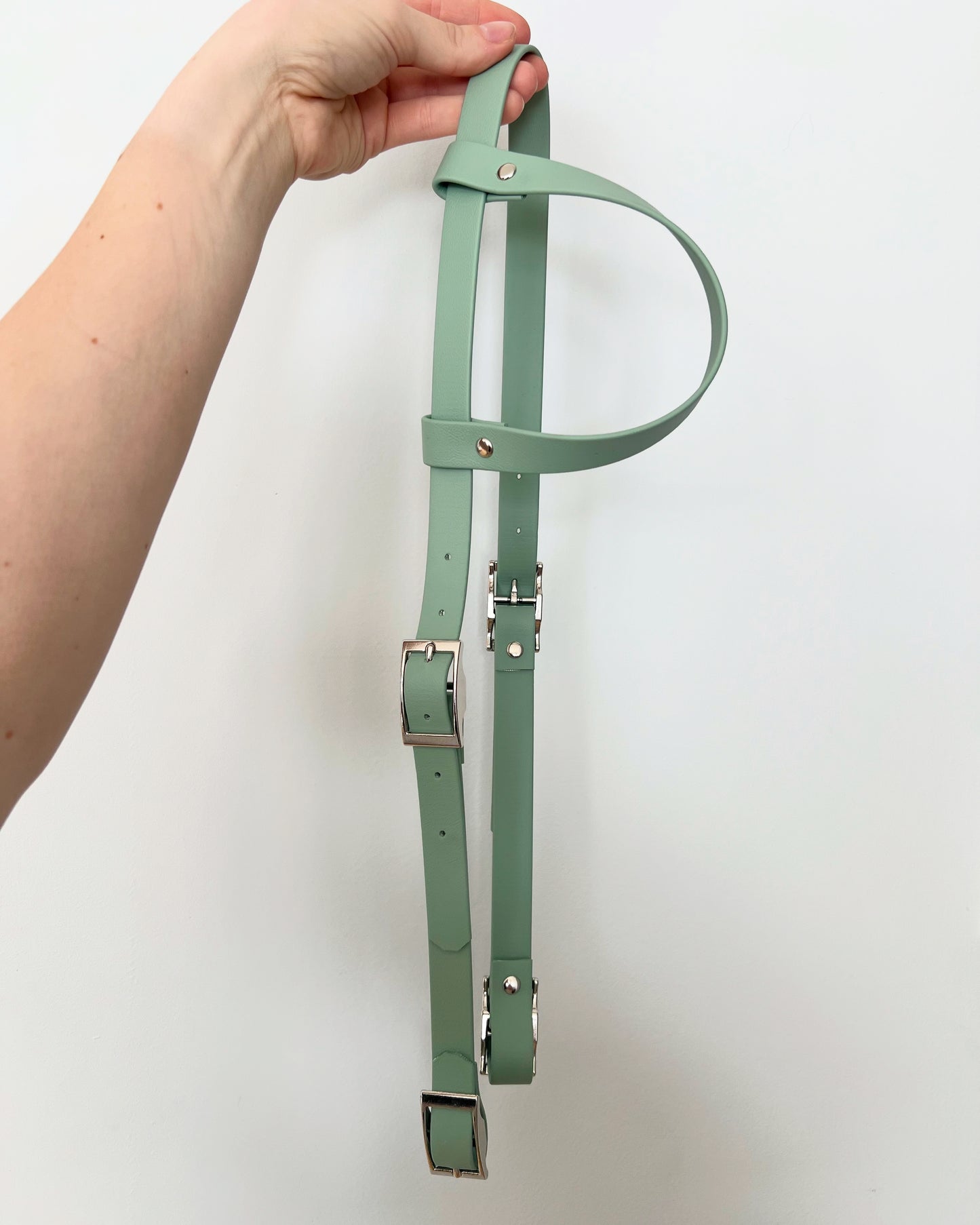 One-Ear Biothane Headstall – Cob to Full Size - Choice of Color