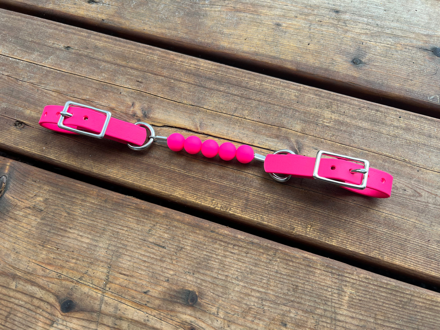 Beaded Silicone Curb Strap with BioThane