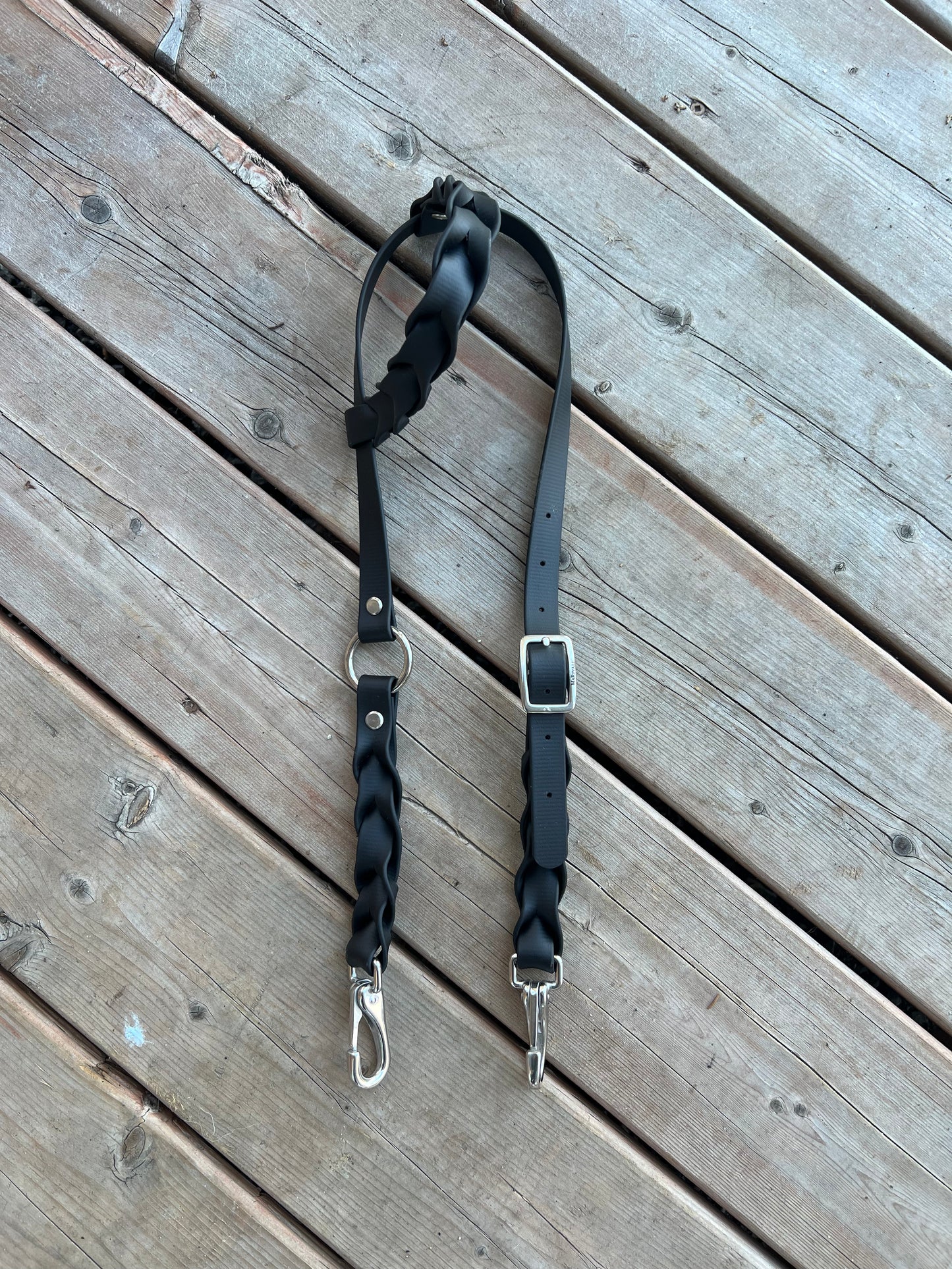 One-Ear Braided BioThane Headstall – MaRivale Standard - IN STOCK