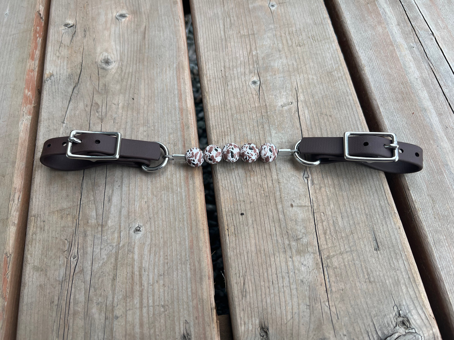Beaded Silicone Curb Strap with BioThane