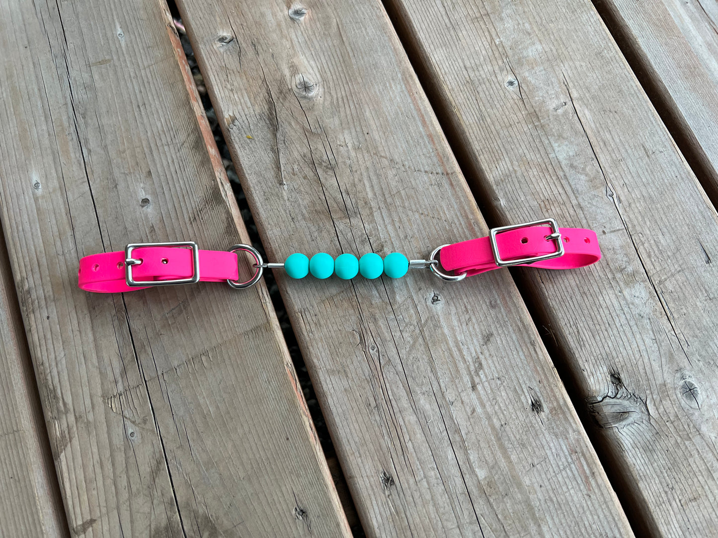 Beaded Silicone Curb Strap with BioThane