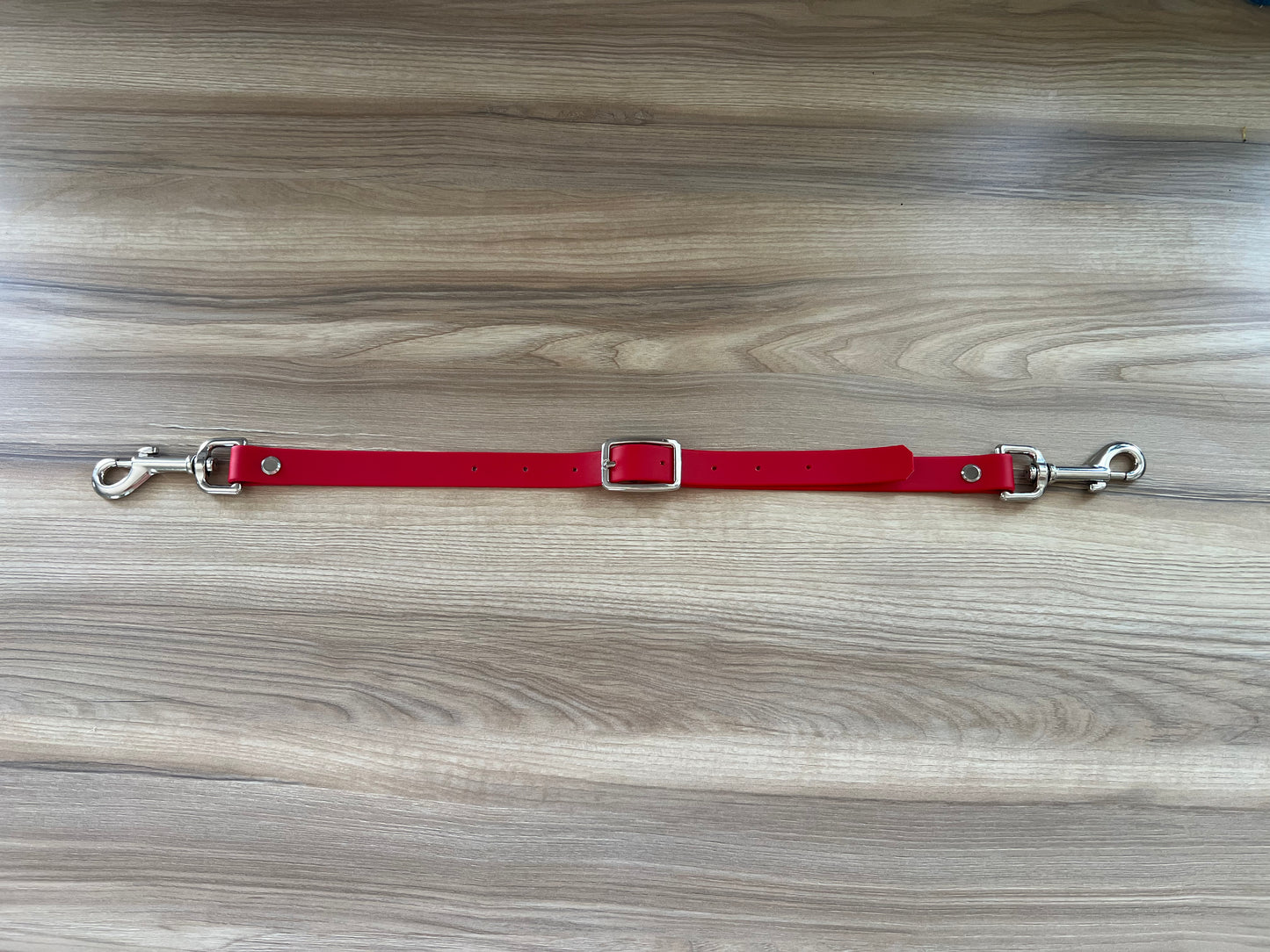 3/4" Biothane Wither Strap – Adjustable (18"–24") *Made to order*