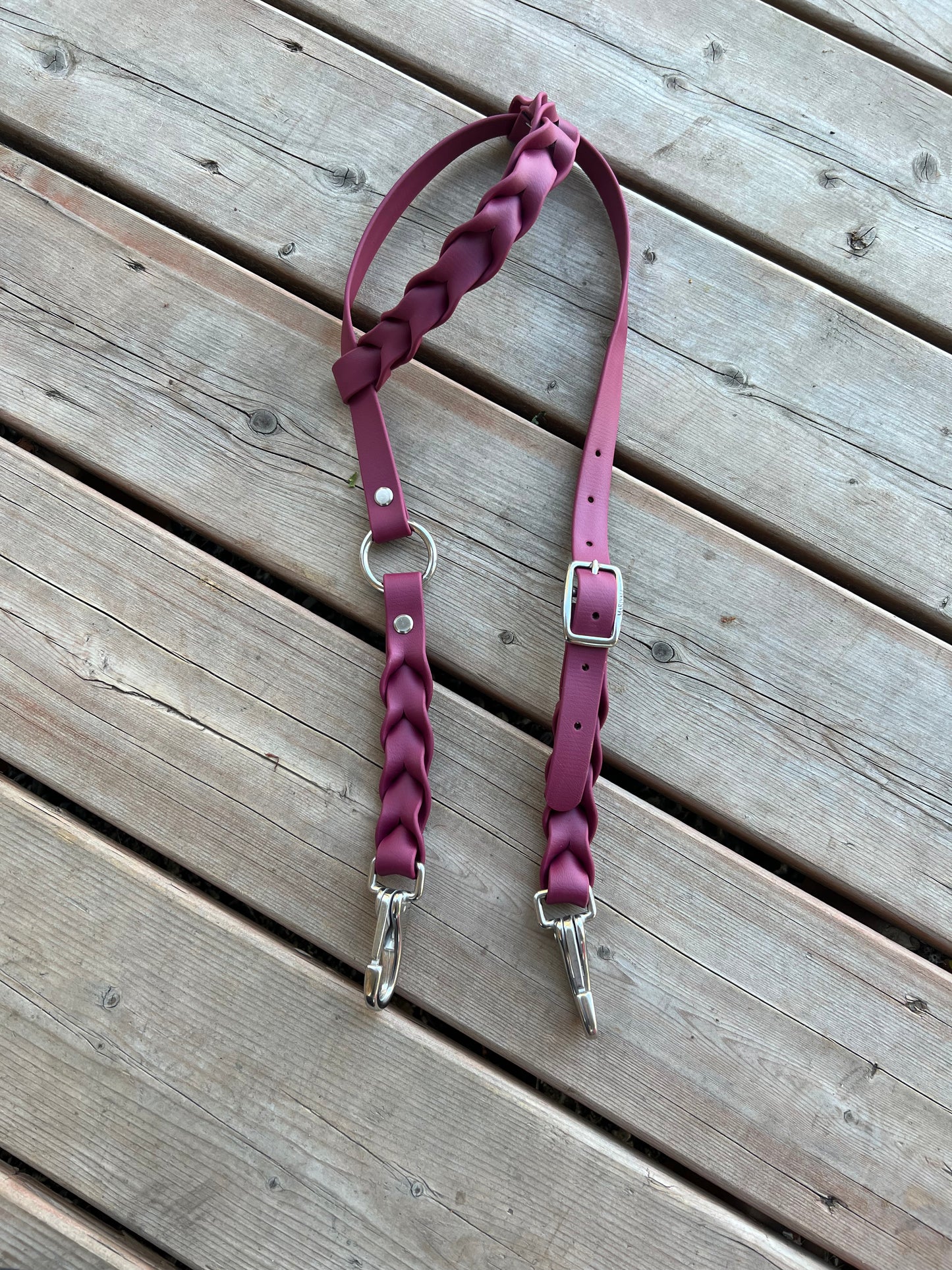 One-Ear Braided BioThane Headstall – MaRivale Standard - IN STOCK