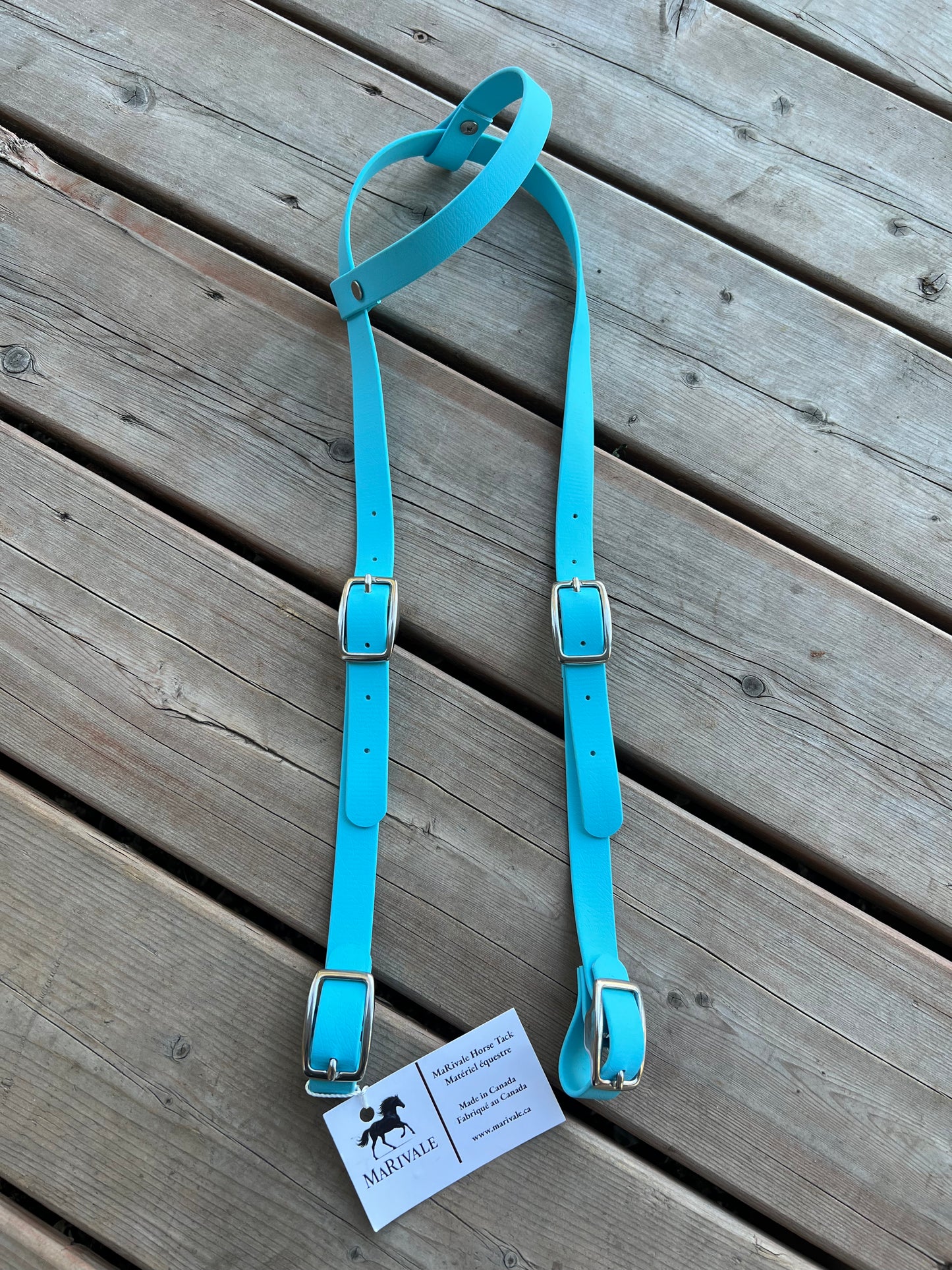 One-Ear BioThane Headstall – MaRivale Standard - IN STOCK