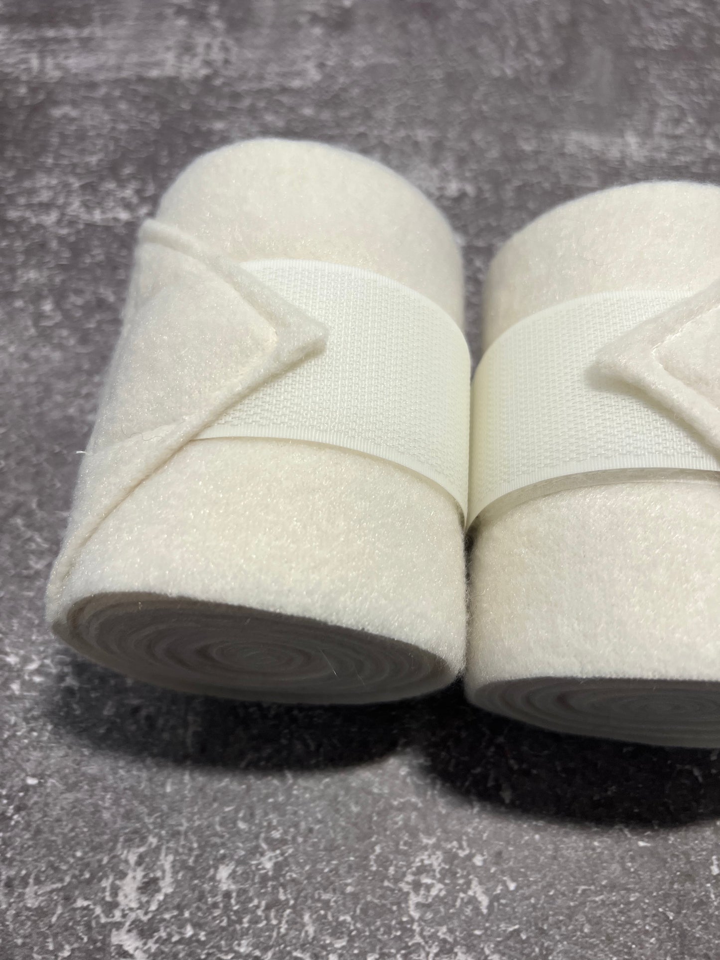 Set of 2 Horse Polo Wraps - Off-White